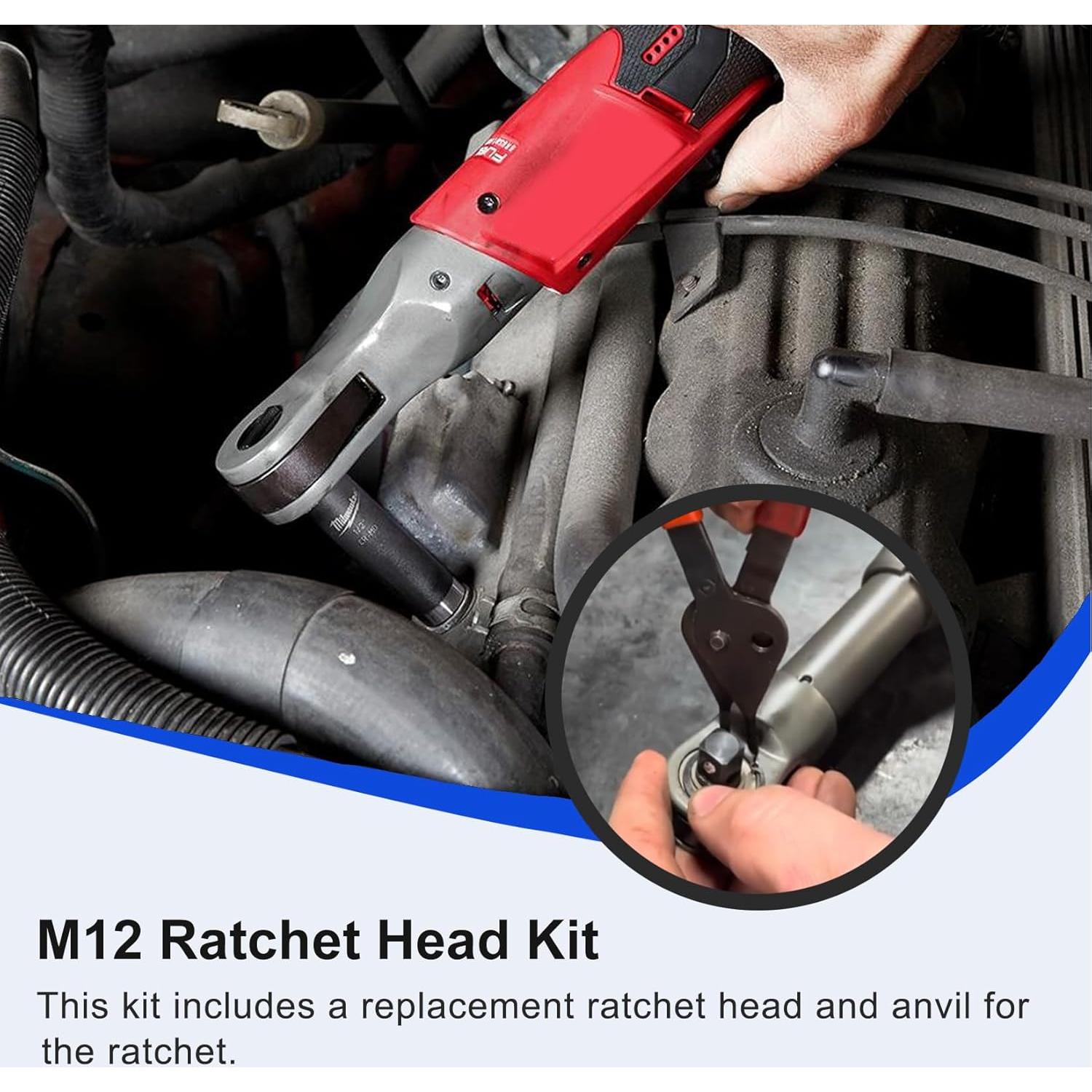 Cabezal de Carraca 3/8" Laofudech 42-06-1030 Compatible Milwaukee