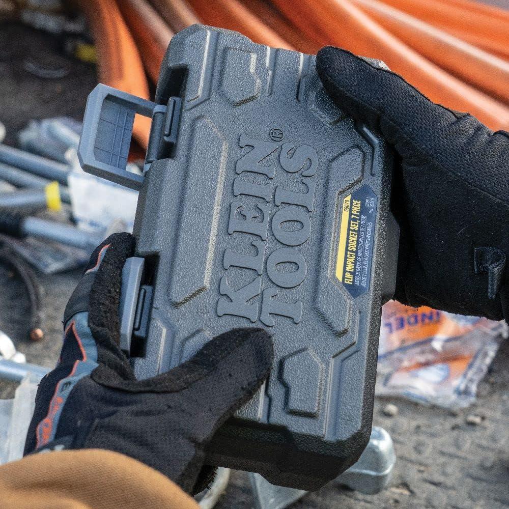 Juego de Enchufes de Impacto Klein Tools 66070, 7 Piezas