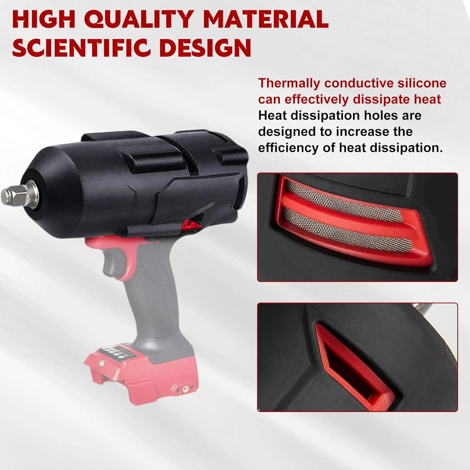 Botín Protector Impacto M18 Milwaukee 49-16-2864 Goma