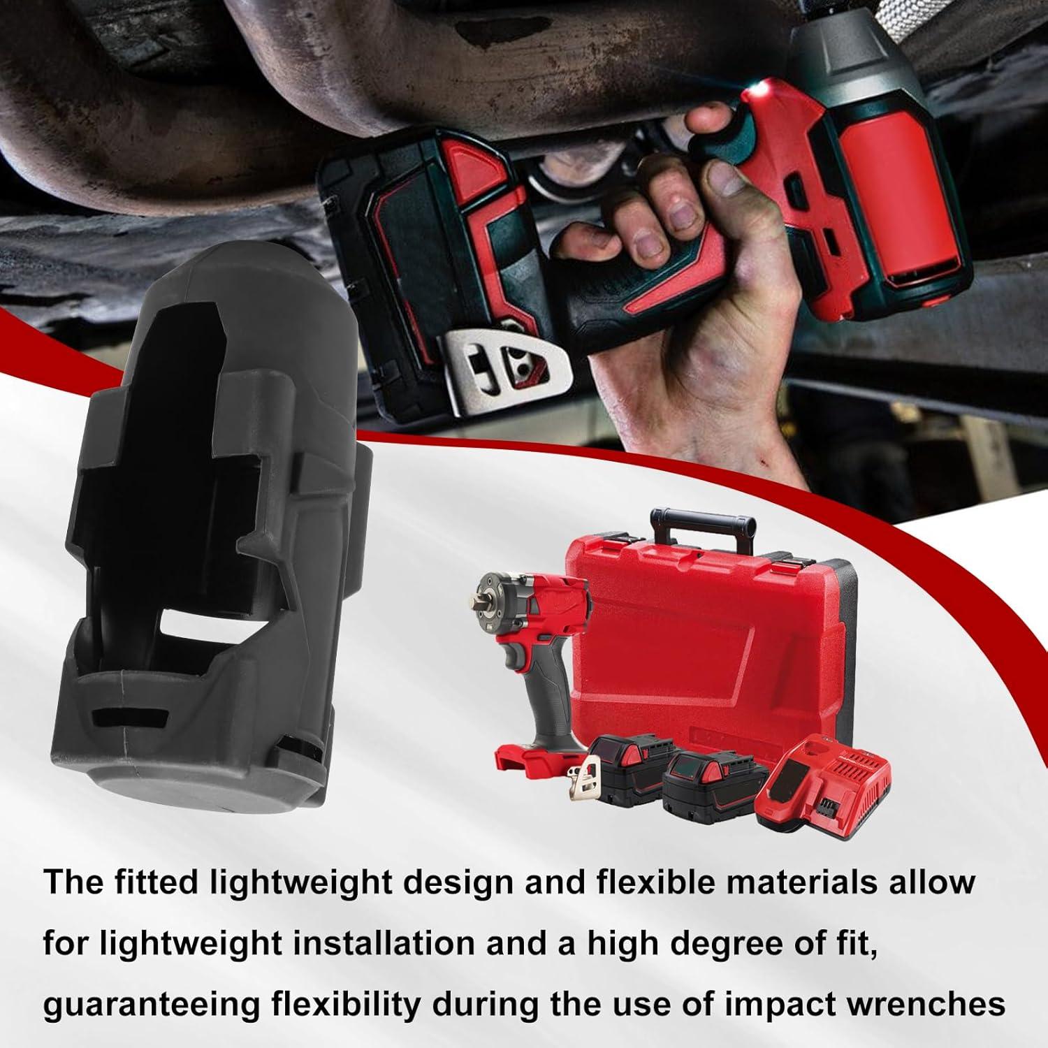 Botín Protector Impacto M18 Milwaukee 49-16-2864 Goma