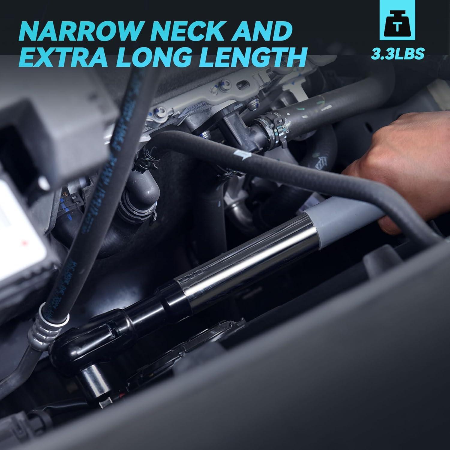 Llave de Extensión Offset SNEZHANA 1/2" para Espacios Reducidos