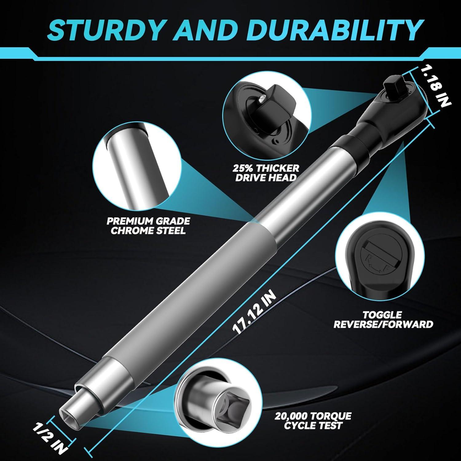 Llave de Extensión Offset SNEZHANA 1/2" para Espacios Reducidos
