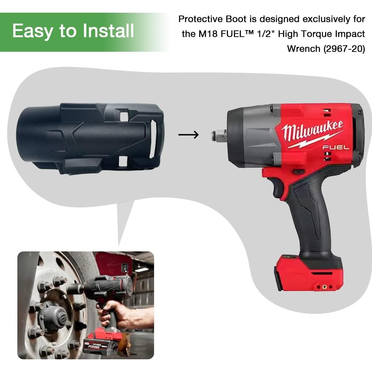 Bota Protectora Ninayu 49-16-2967 para Milwaukee M18 FUEL