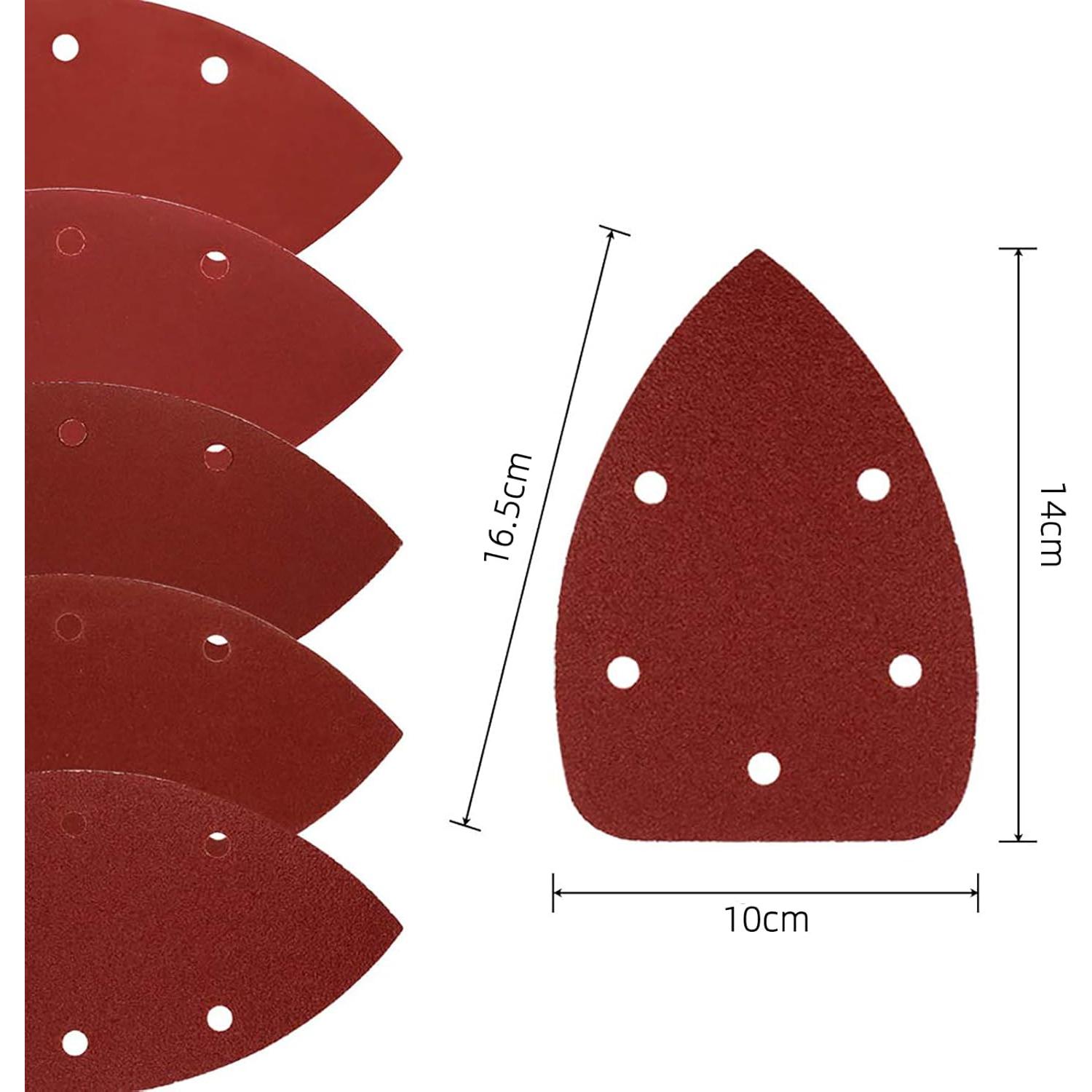 Papel de Lija Coceca 50pcs 40-240 Granos para Lijadora Detalle