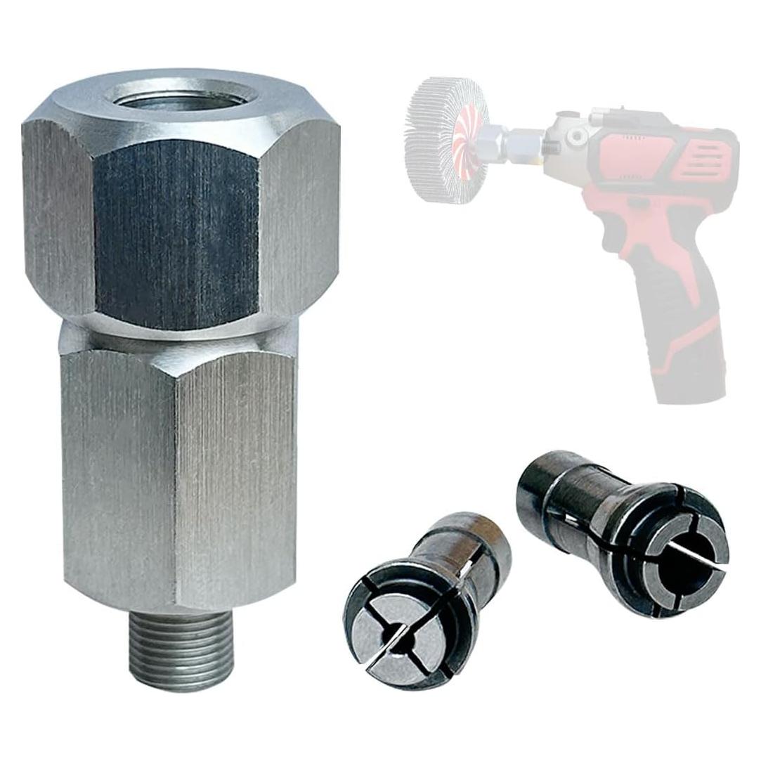 Adaptador de Mandril M9 para Pulidores Milwaukee M12 - 2 Mandriles