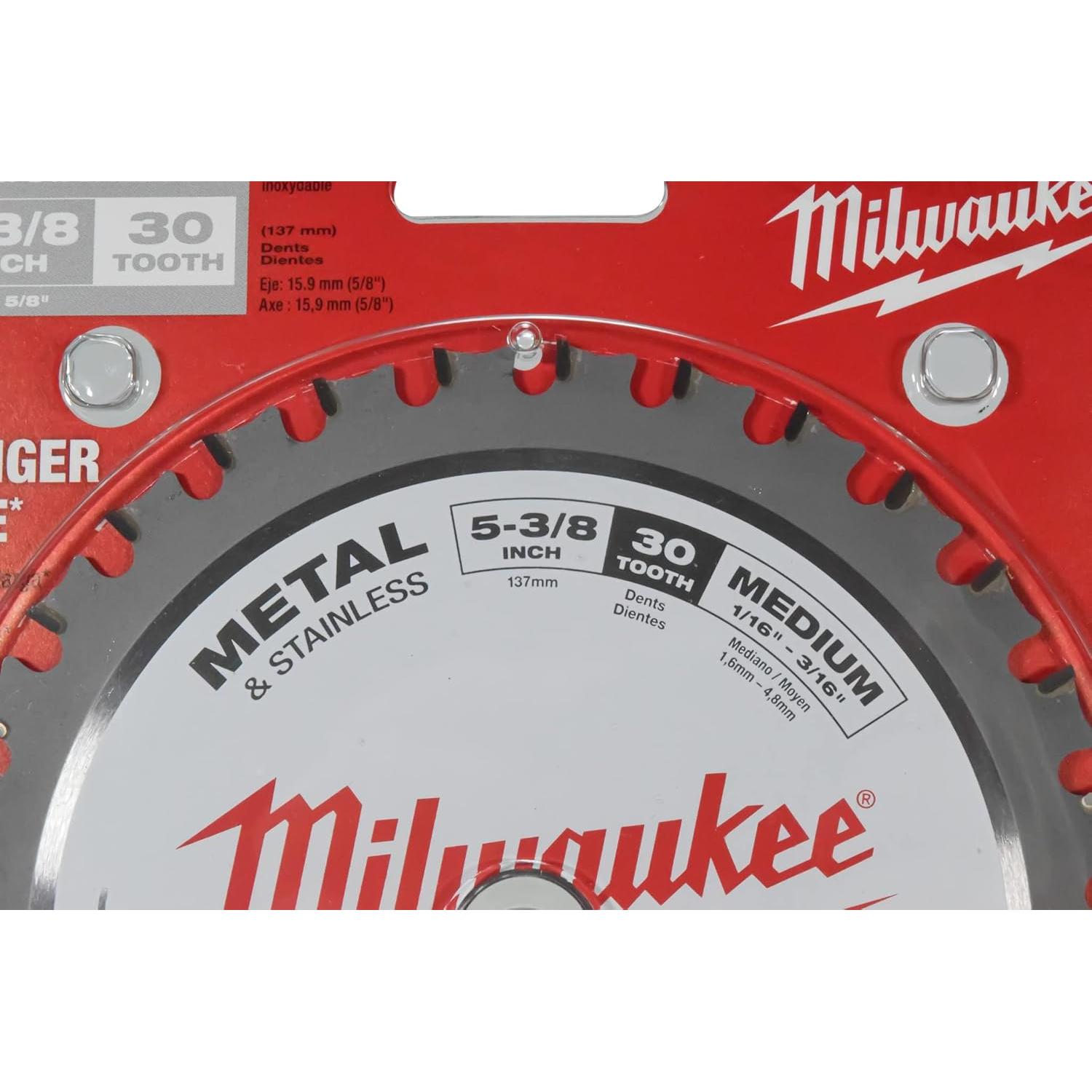 Hoja de sierra circular Milwaukee 48-40-4205 135mm 30 dientes