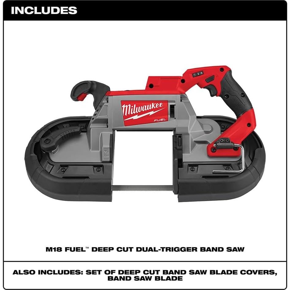 Sierra de Banda Inalámbrica Milwaukee 2729S-20 18V Sin Escobillas