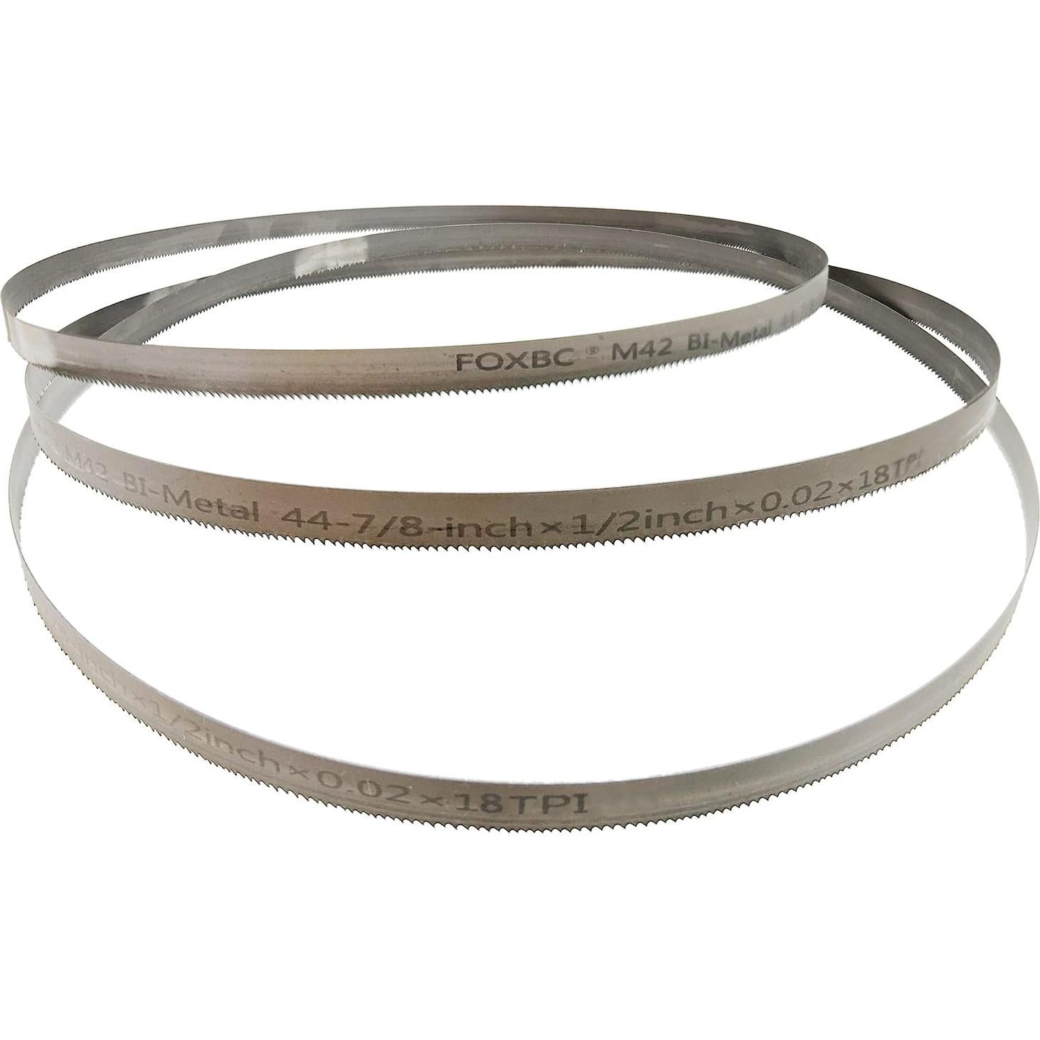 Cuchillas de sierra de cinta FOXBC 114 cm 18 TPI 3-Pack
