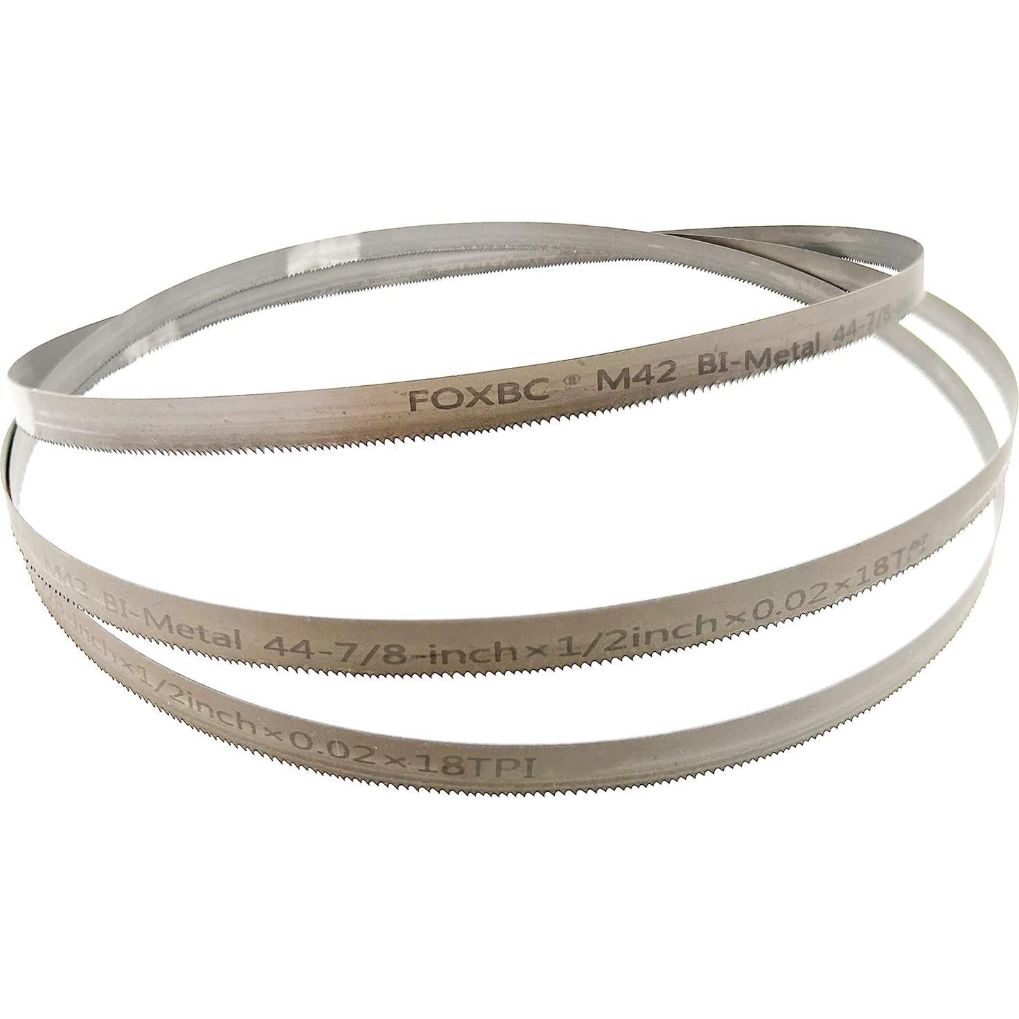 Cuchillas de sierra de cinta FOXBC 114 cm 18 TPI 3-Pack