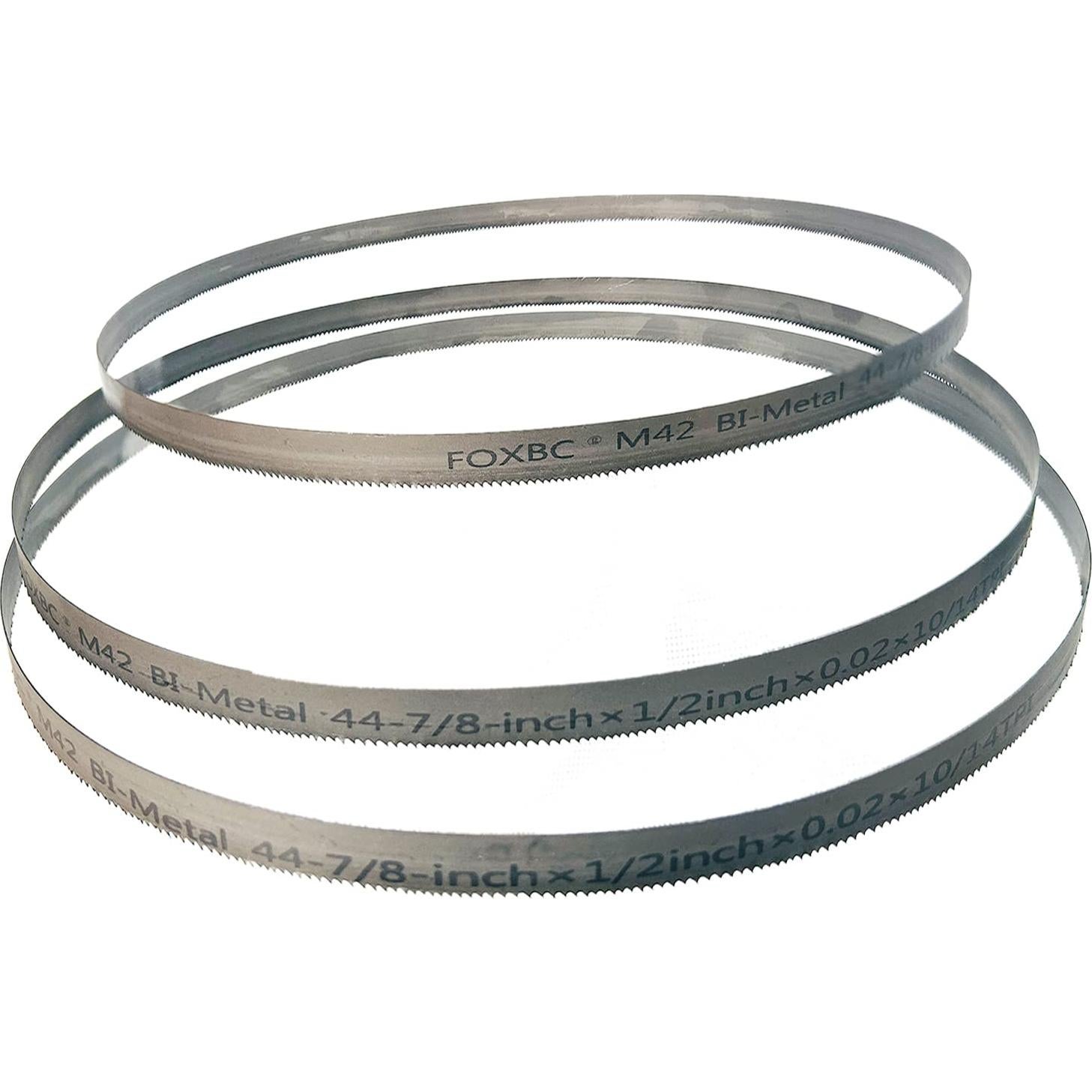 Hojas de Sierra de Cinta FOXBC 1140 mm 10/14 TPI Paquete de 3
