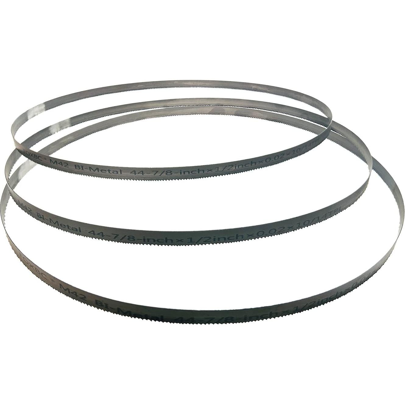 Hojas de Sierra de Cinta FOXBC 1140 mm 10/14 TPI Paquete de 3