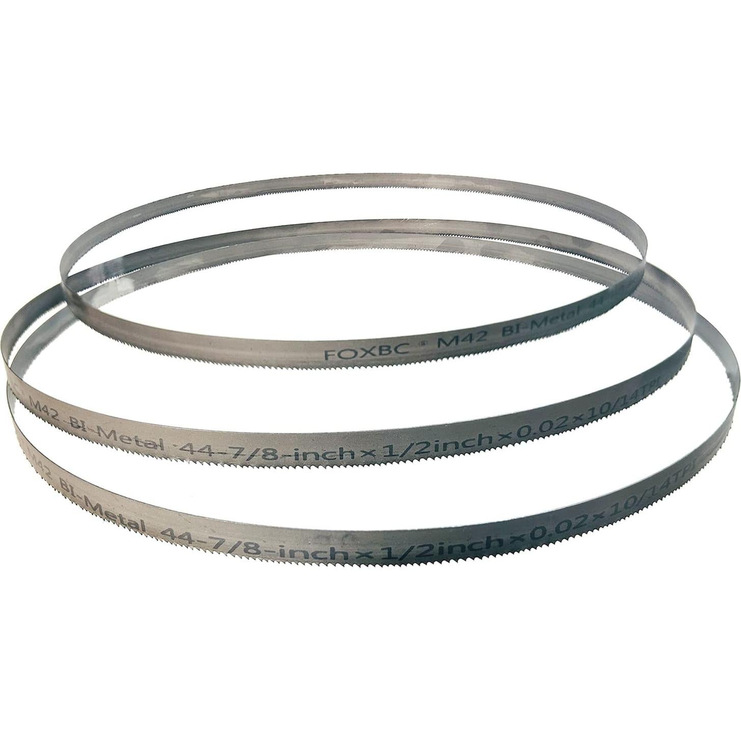Hojas de Sierra de Cinta FOXBC 1140 mm 10/14 TPI Paquete de 3