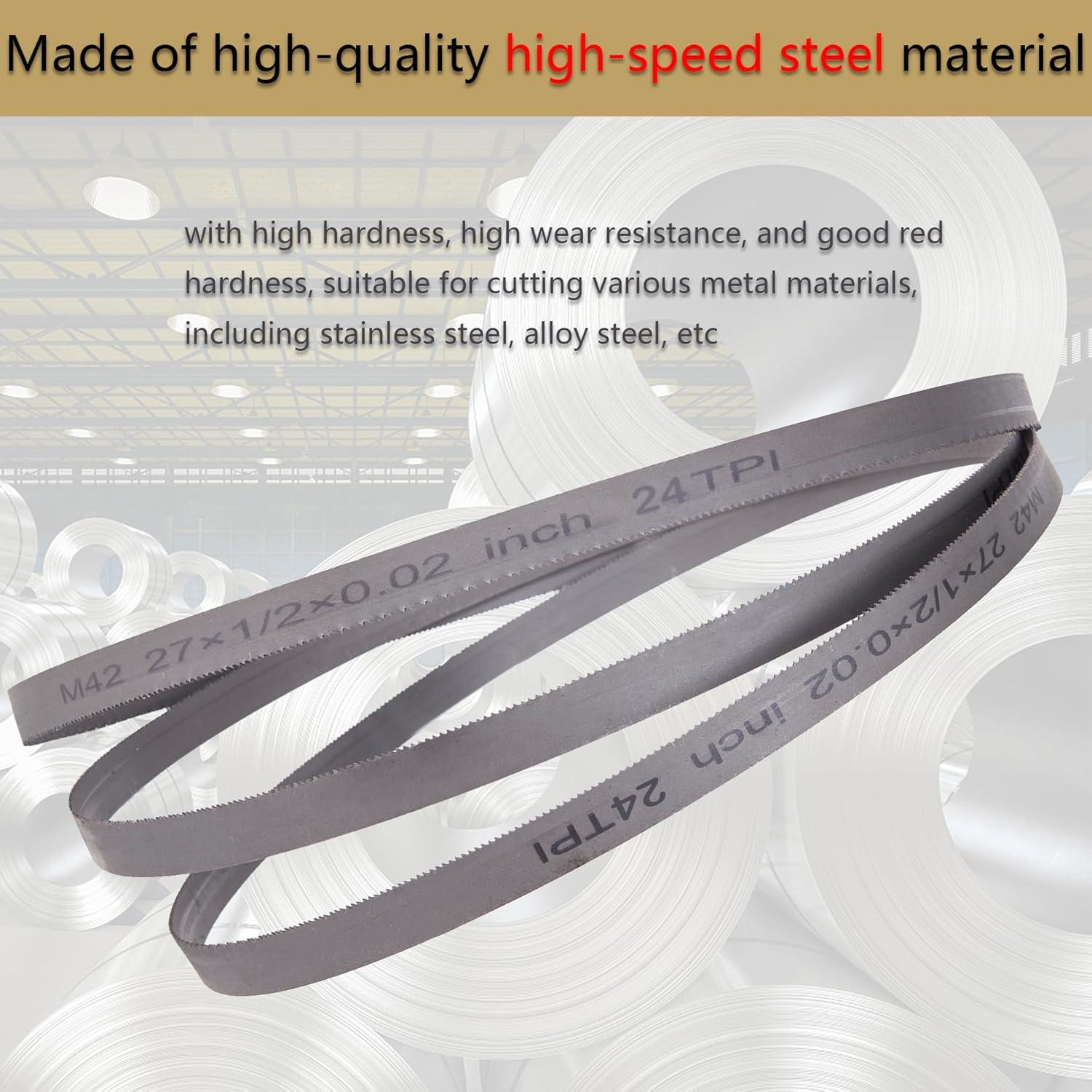 Cuchillas de Sierra de Banda Bitiontry 68.58 cm 24 TPI - 3 Paquete