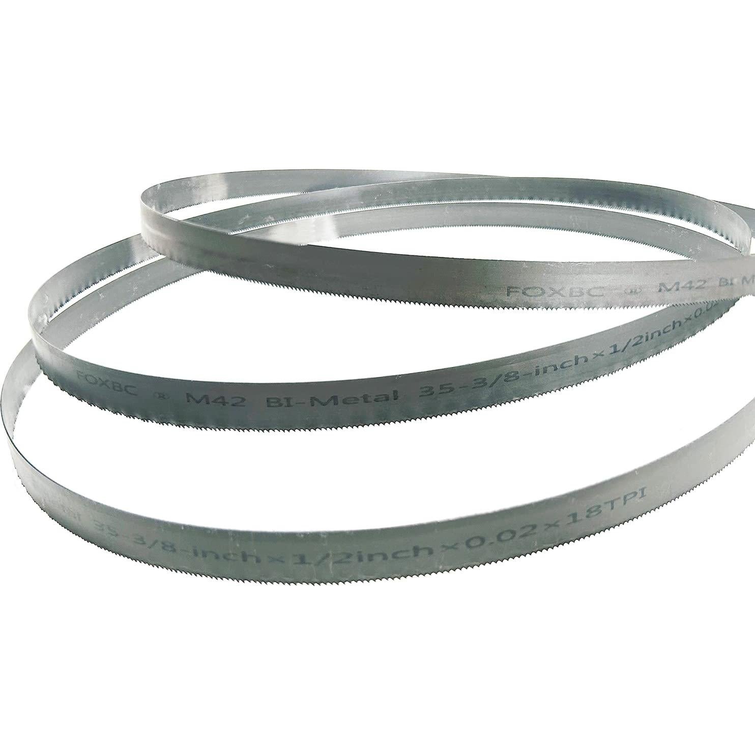 Cuchillas de Sierra de Banda FOXBC 35.38 cm 18 TPI Paquete de 3