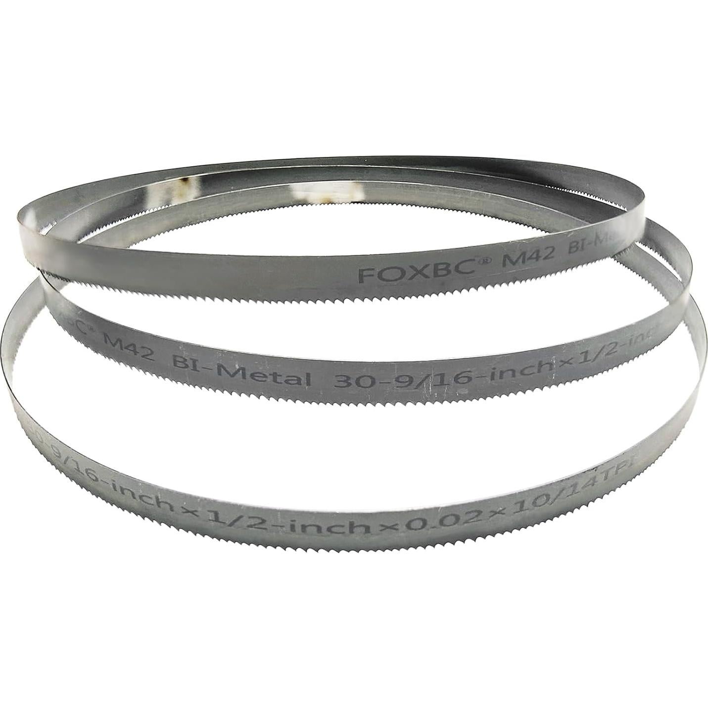 Hoja de Sierra de Cinta FOXBC 77.6 cm 10/14 TPI Paquete de 3