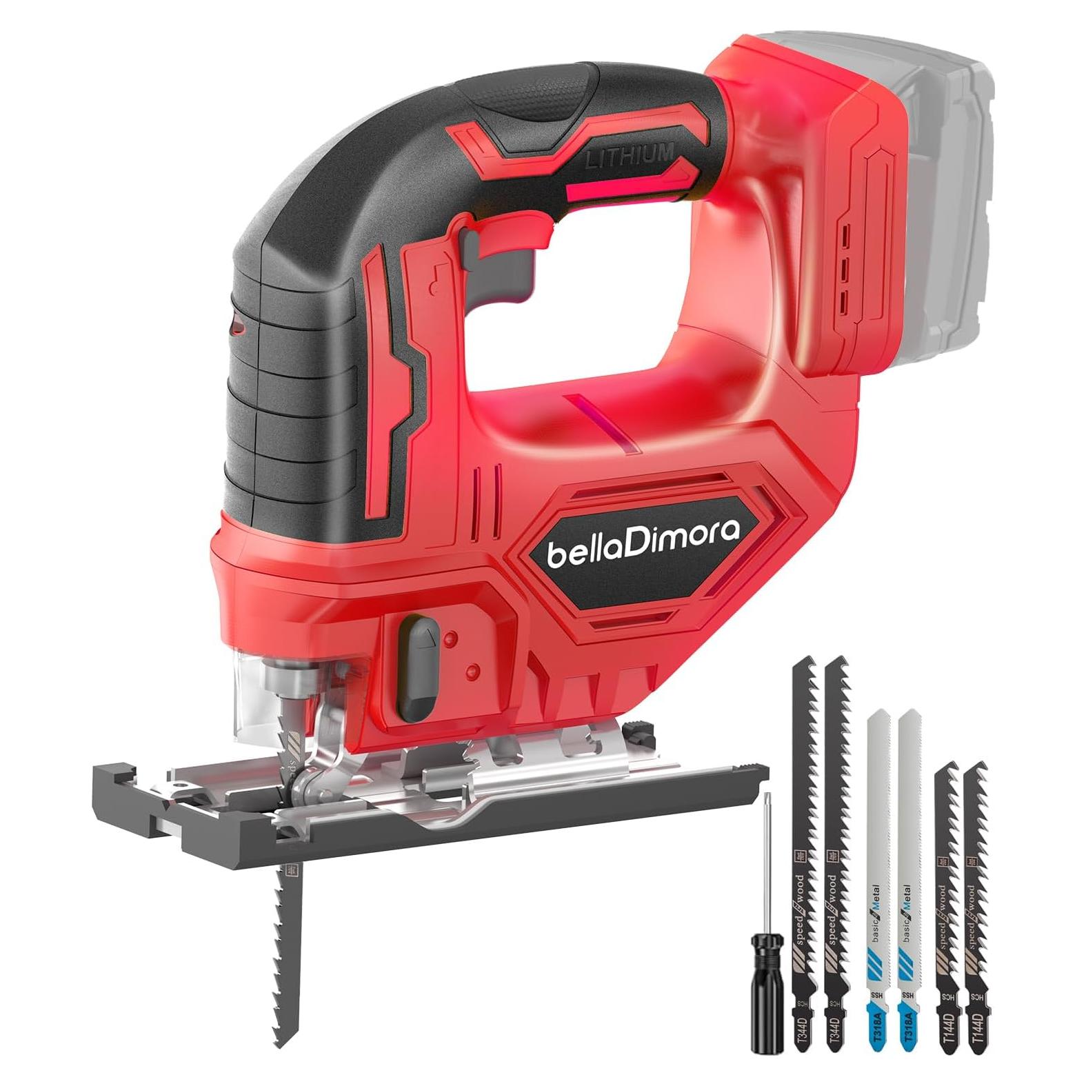 Sierra Caladora Inalámbrica Milwaukee 18V con Luz LED