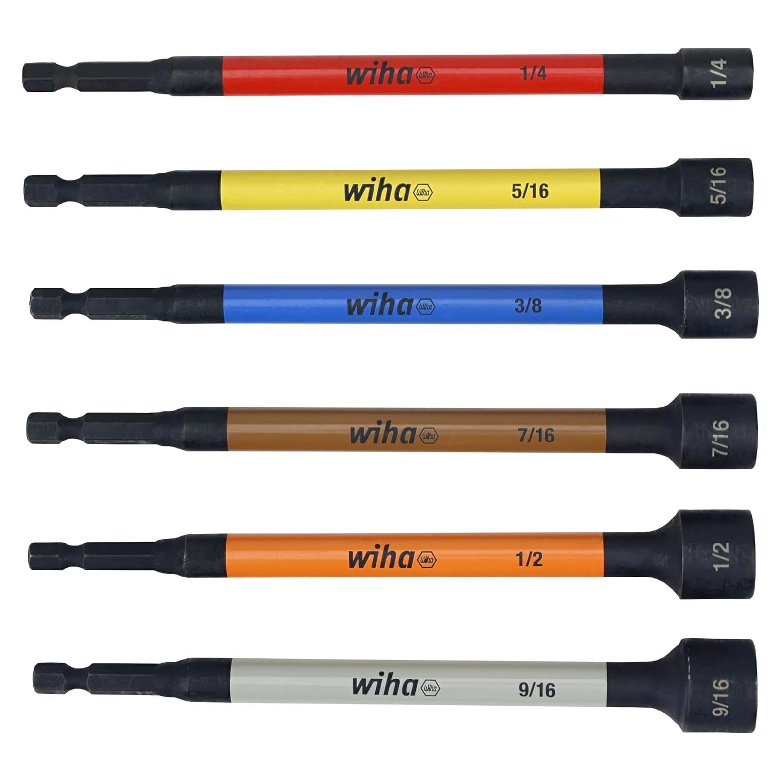 Juego de Sujetadores Magnéticos Wiha 70486 - 6 Piezas SAE