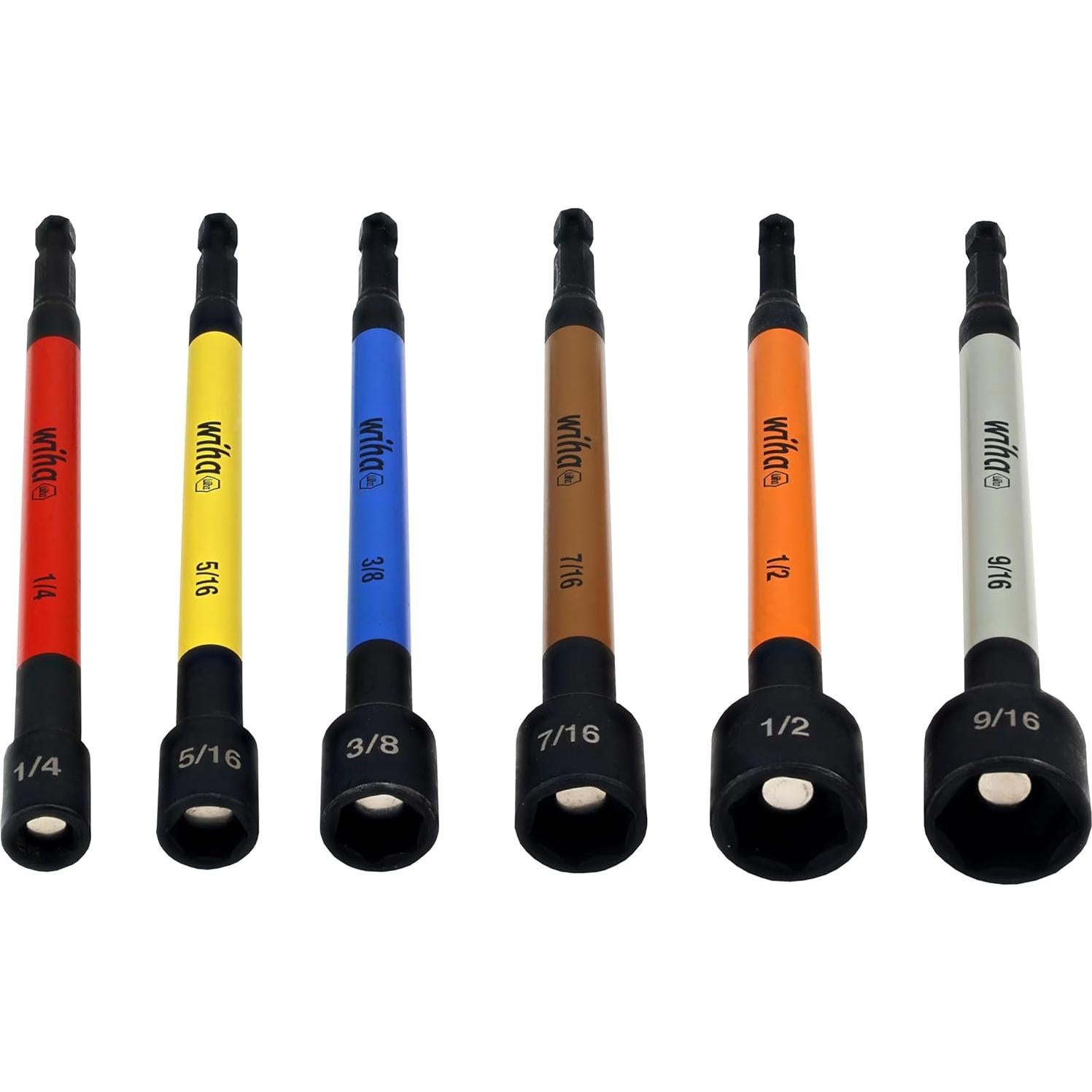 Juego de Sujetadores Magnéticos Wiha 70486 - 6 Piezas SAE