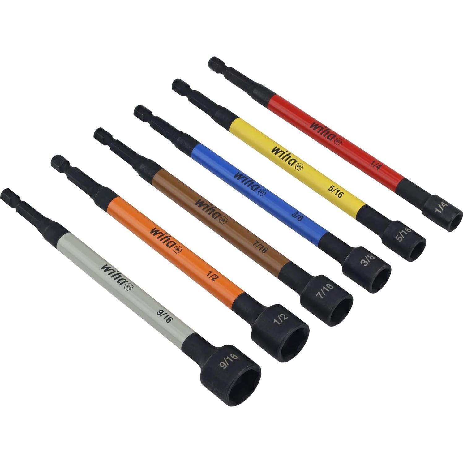 Juego de Sujetadores Magnéticos Wiha 70486 - 6 Piezas SAE