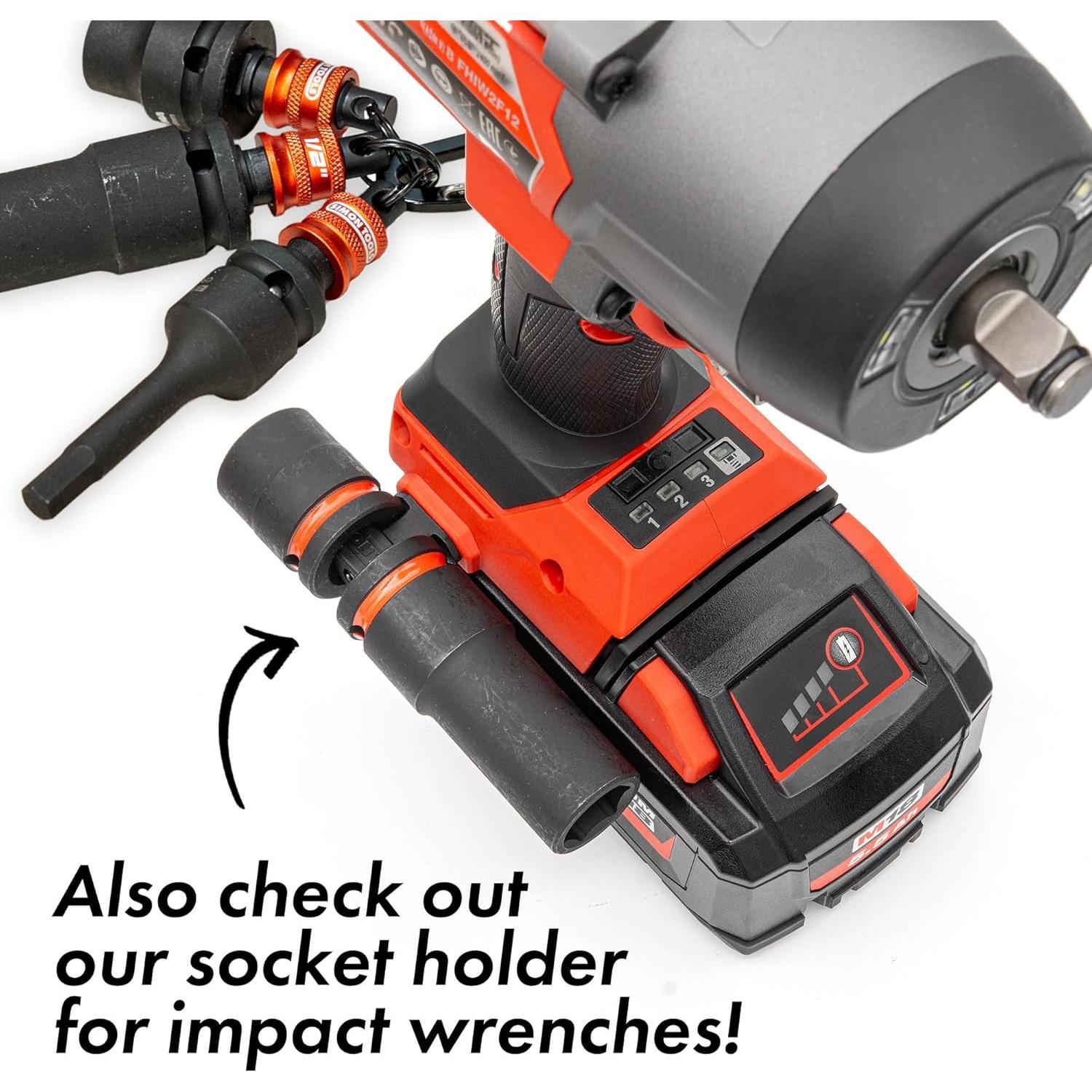 Soporte de Llave de Socket 1/2 Simon Tools - Juego de 3