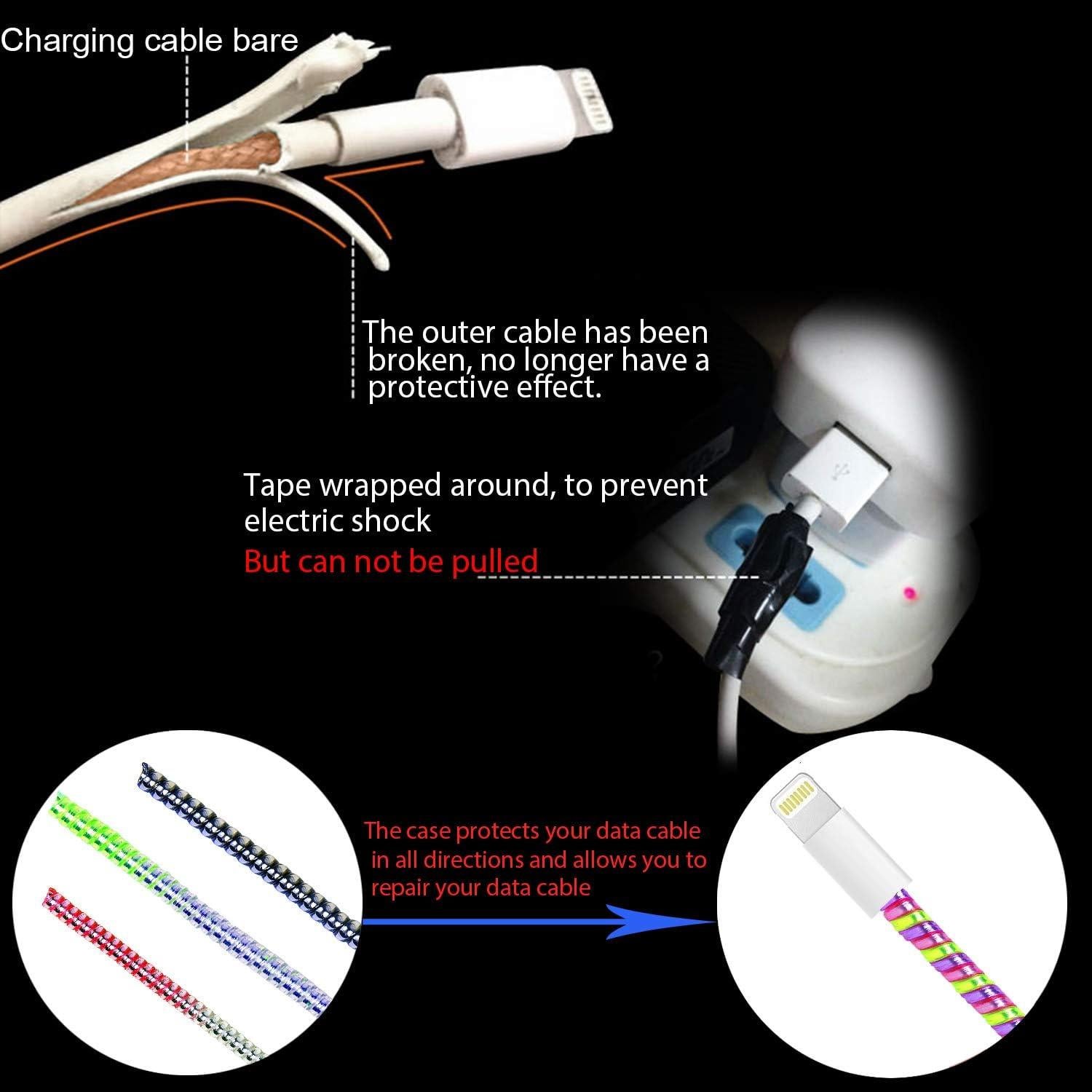 Protector de Cable Rancco 5 Piezas 140cm Multicolor