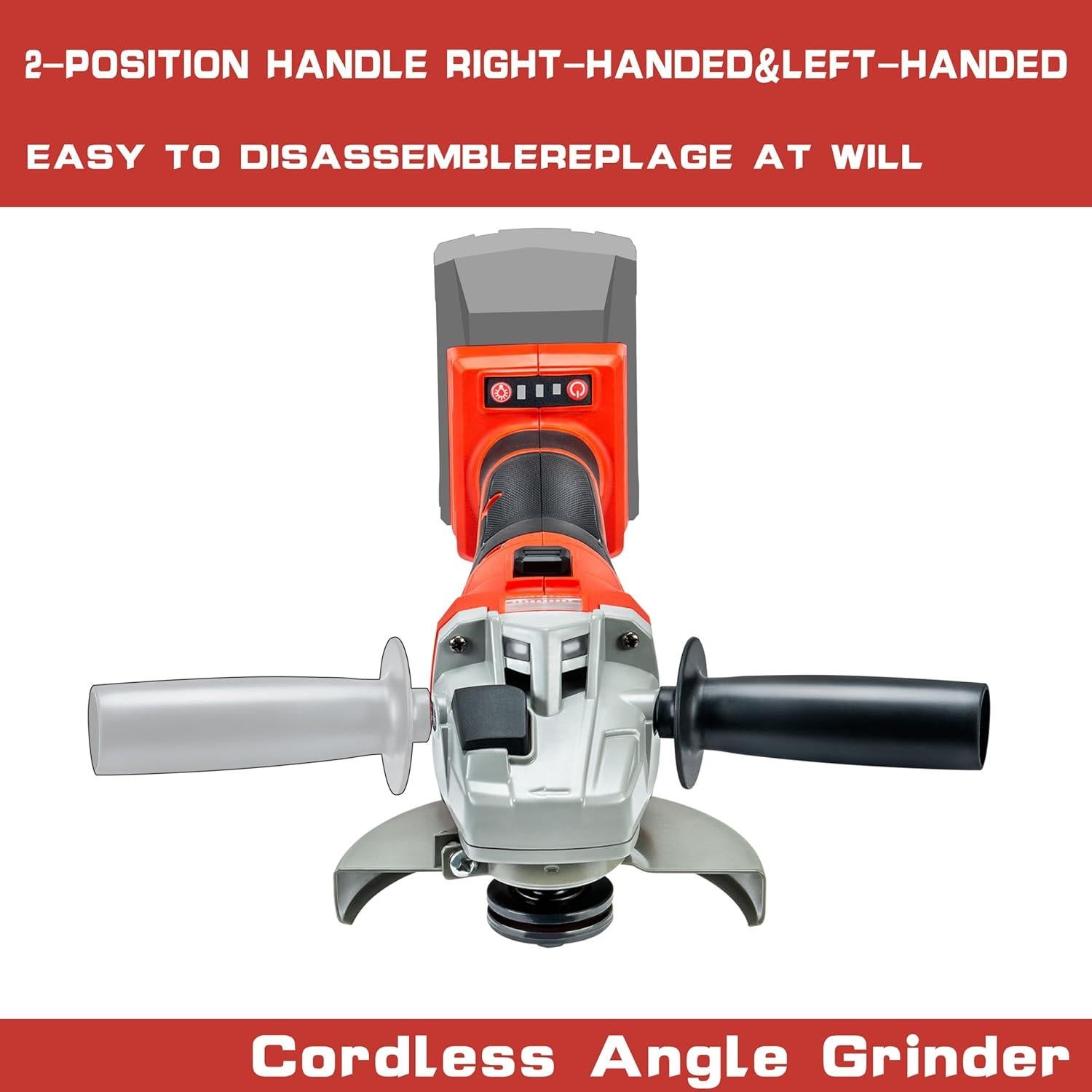 Molino Angular Sin Cable IRONFIST 18V Compatible Milwaukee