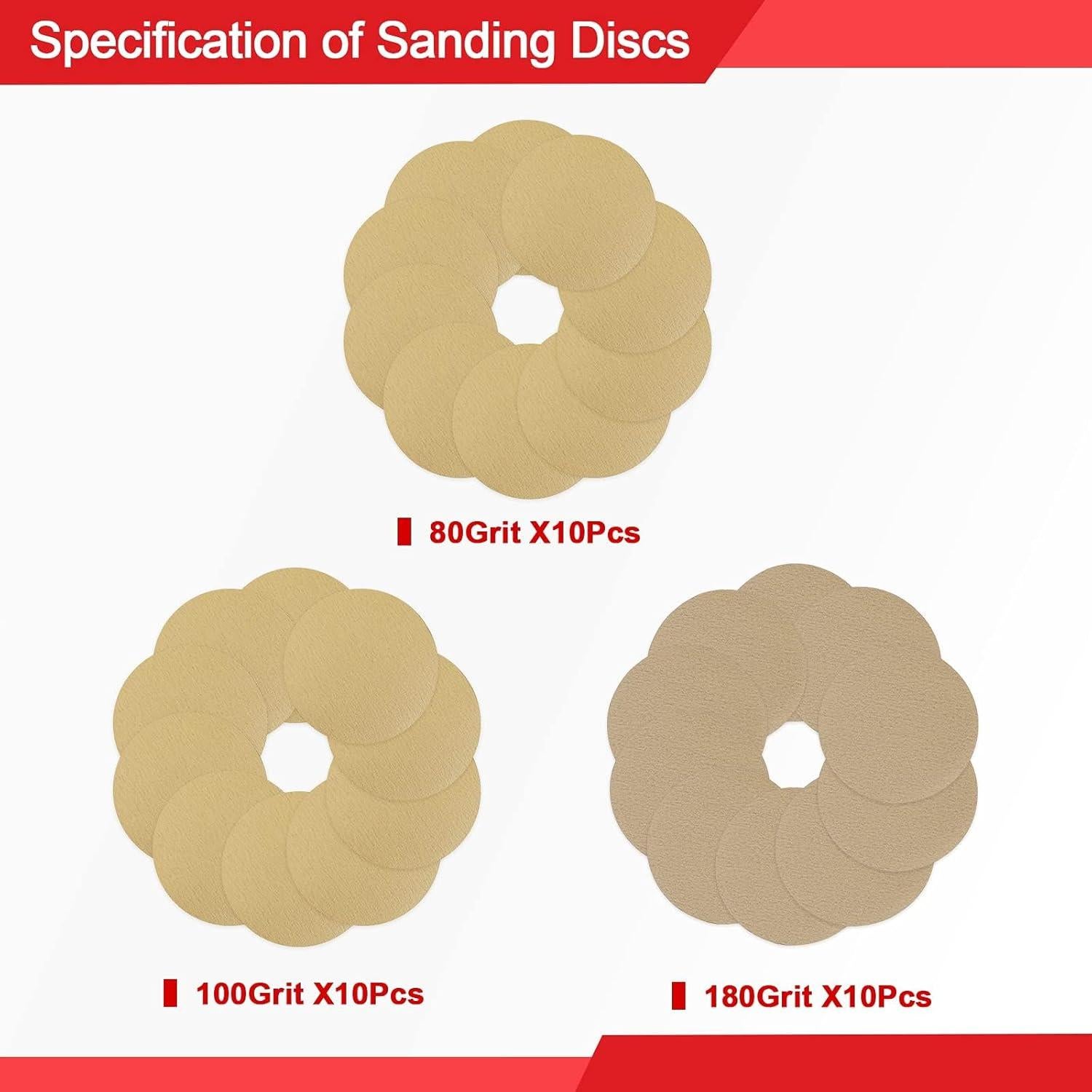 Lijadora de Yeso Goldblatt 22.86 cm con 30 Discos de Lijado