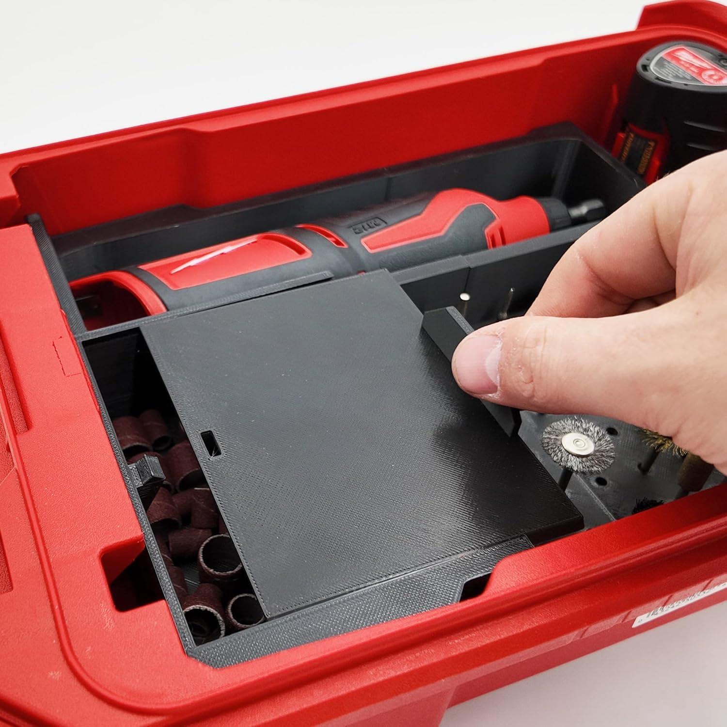 Organizador Rotativo M12 TidyTool para Caja Compacta Milwaukee