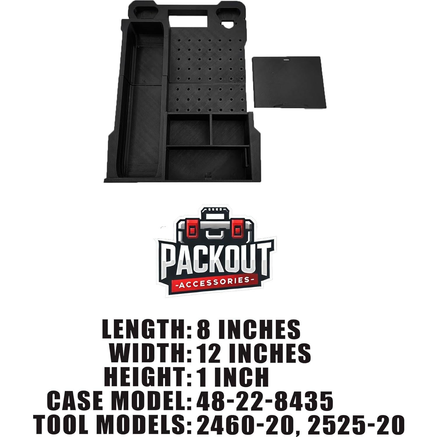 Organizador Rotativo M12 TidyTool para Caja Compacta Milwaukee