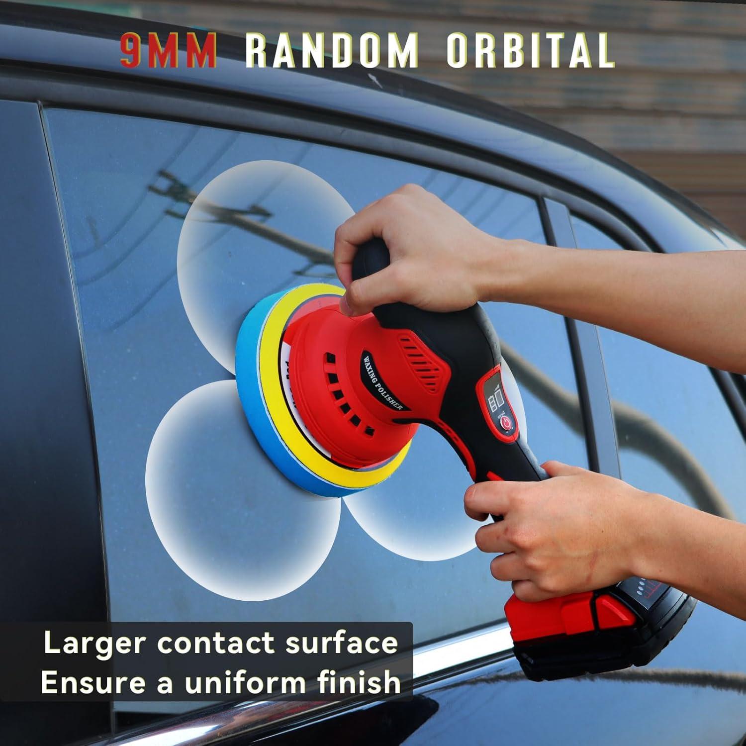 Pulidor Orbital Inalámbrico Alrigon 6" Compatible Milwaukee M18