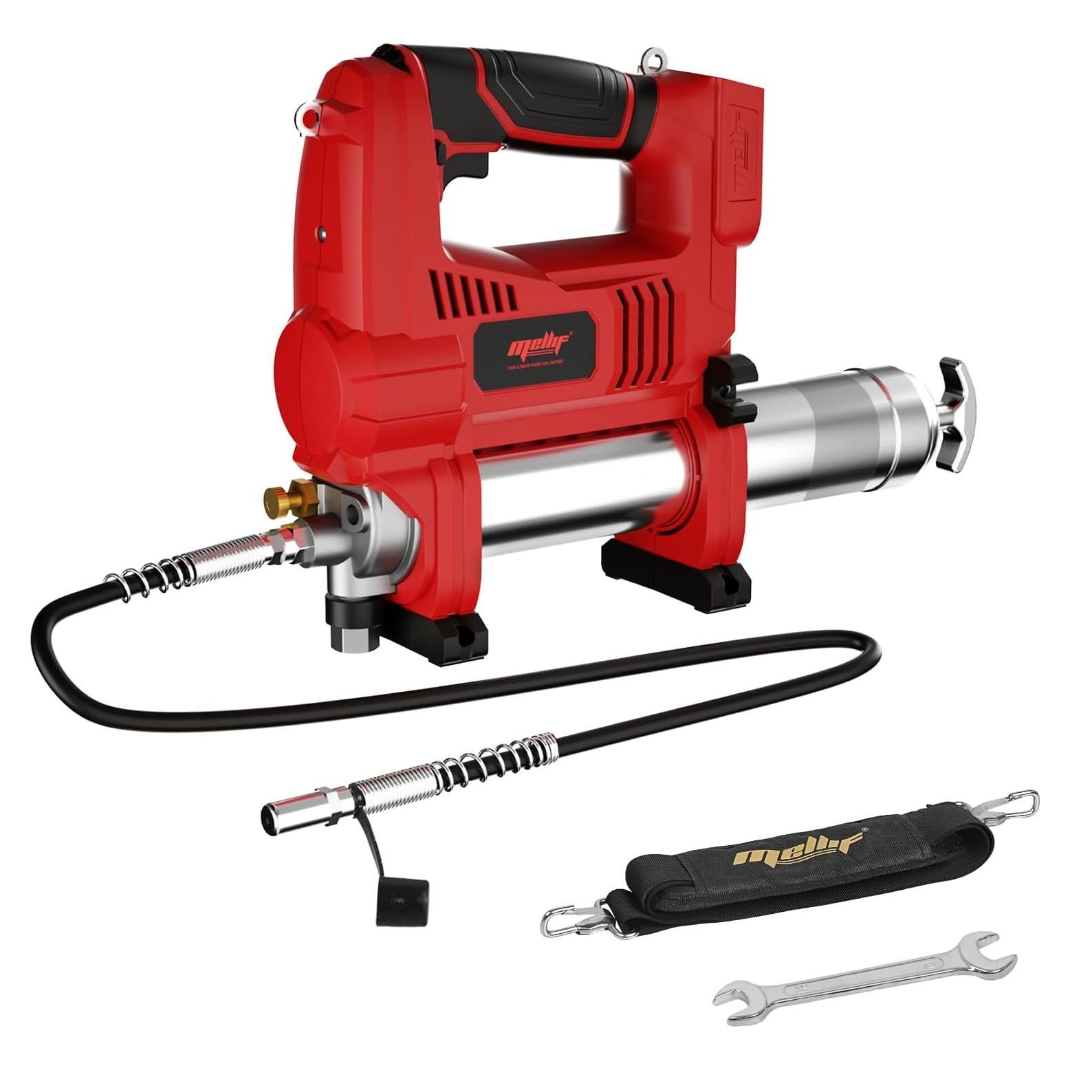 Pistola de Grasa Mellif 10,000 PSI 14 oz Compatible Milwaukee
