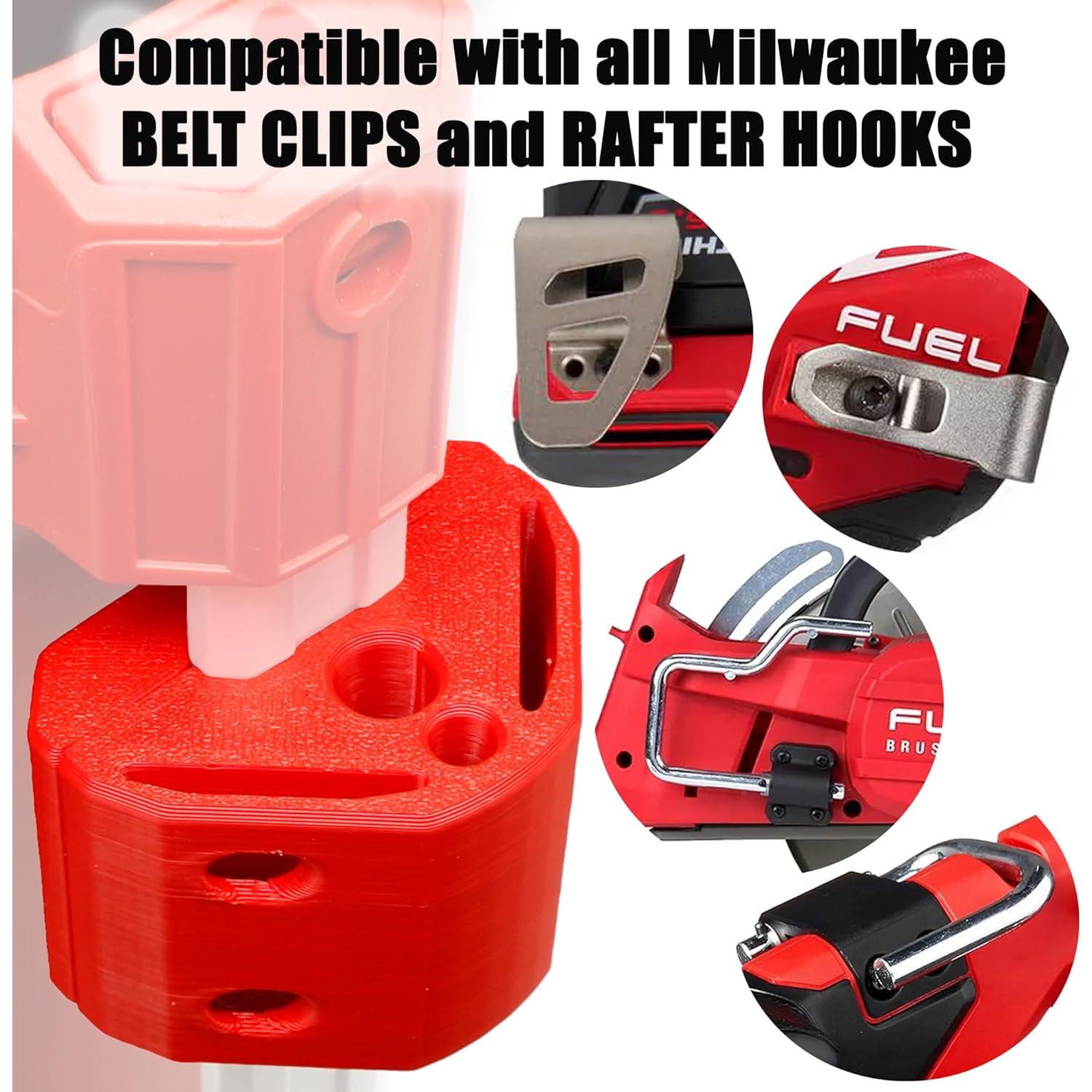 Soporte de Herramientas para PACKOUT Milwaukee - Rojo
