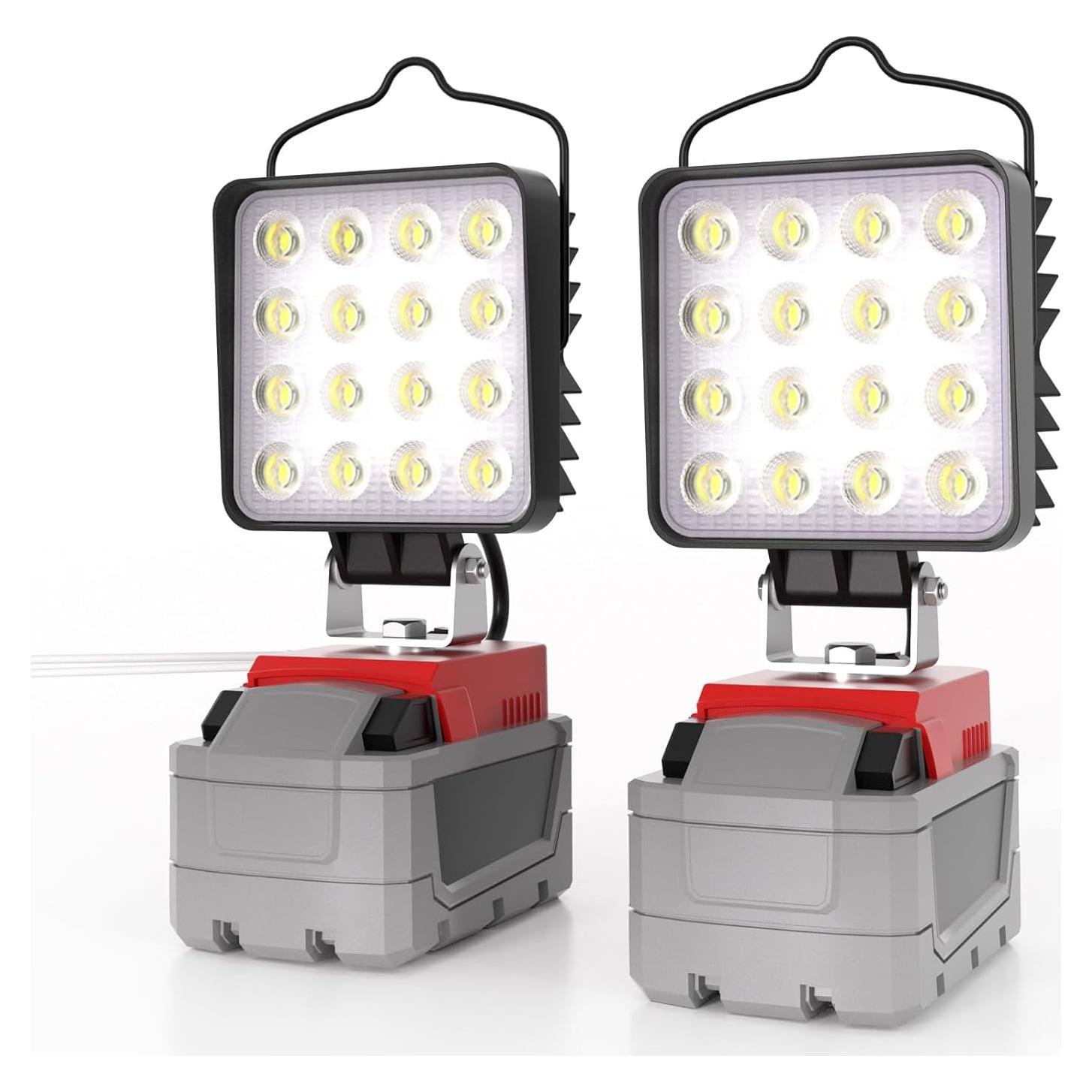 Luz de Trabajo LED Inalámbrica LANKA 90W 10000LM 2 Pcs