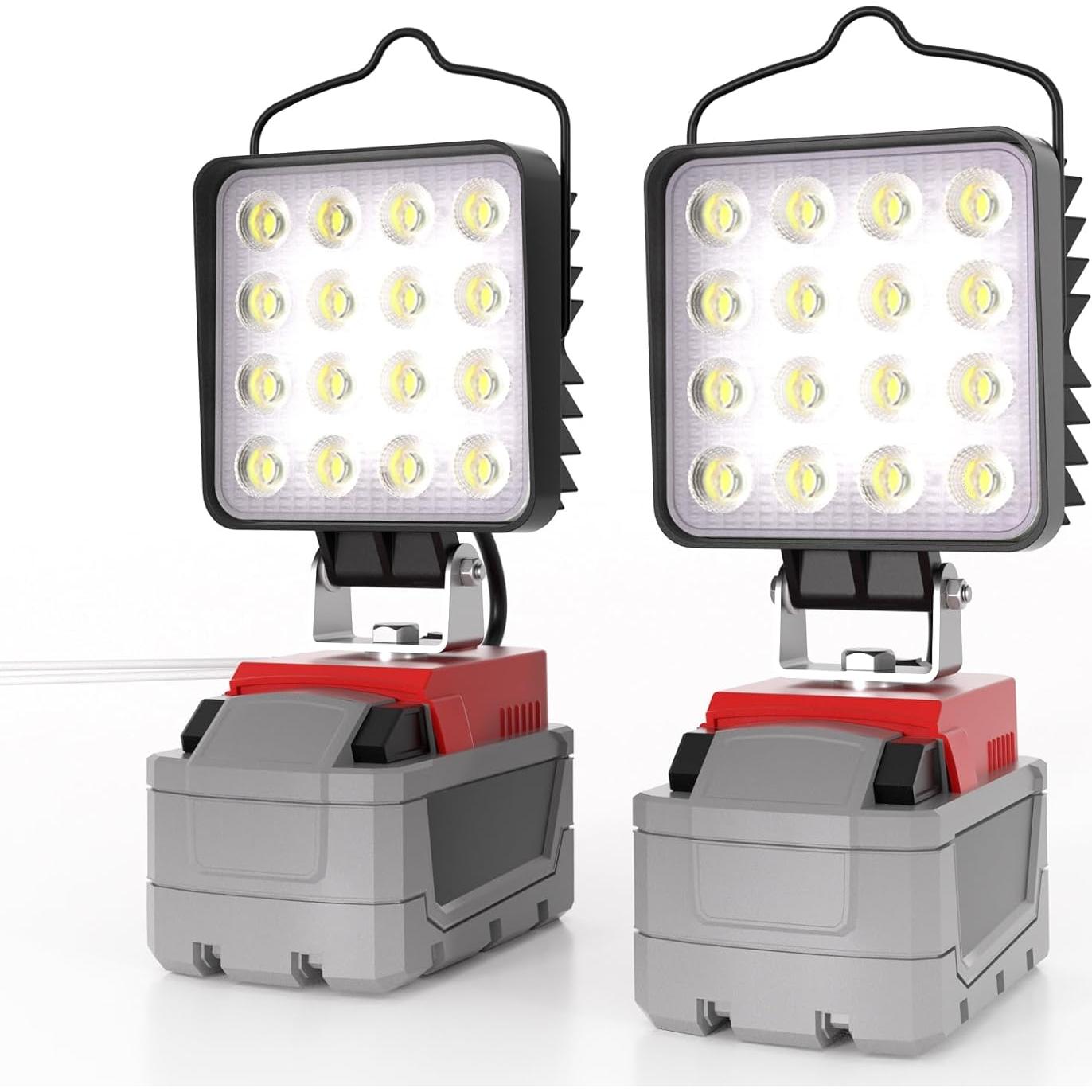 Luz de Trabajo LED Inalámbrica LANKA 90W 10000LM 2 Pcs