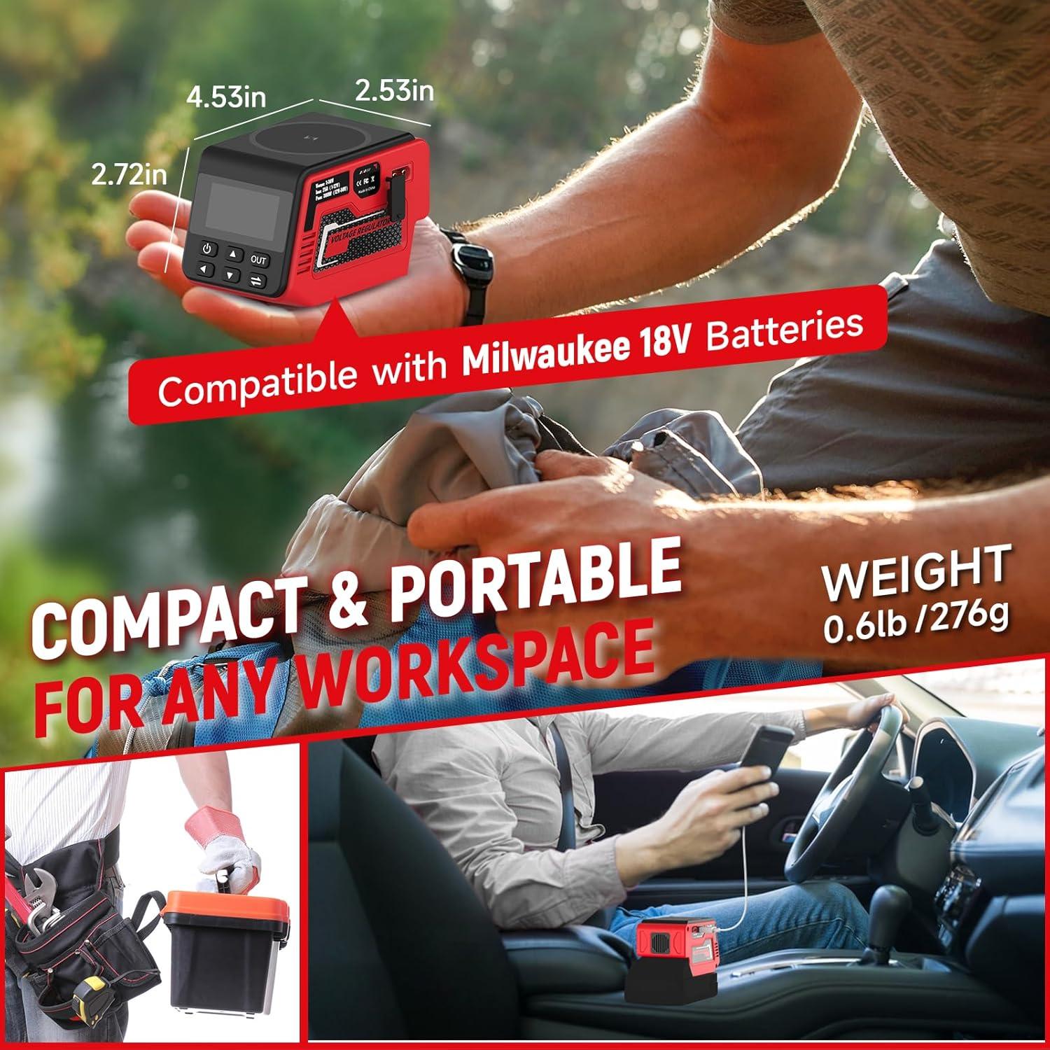 Regulador de Voltaje DC Ajustable Kzreect 1-30V 300W USB-C