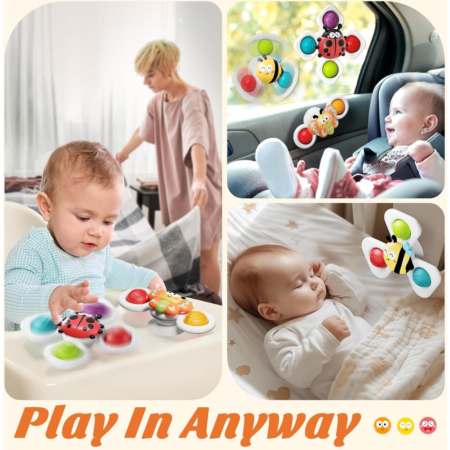 Juguete de Baño Sensorial SpringFlower Mariposa 6-12 Meses