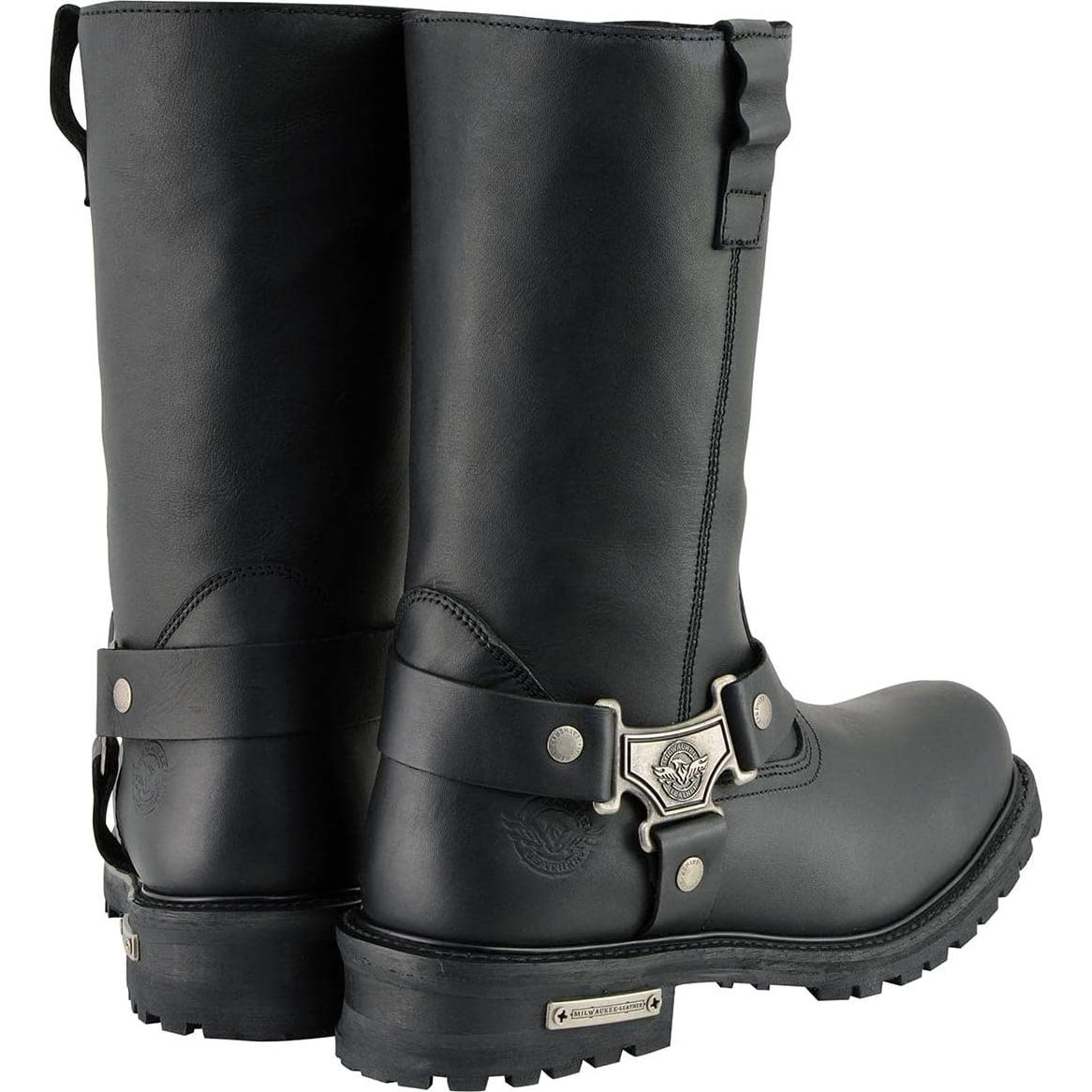 Botas de Cuero Impermeables Milwaukee Leather Hombre 11W