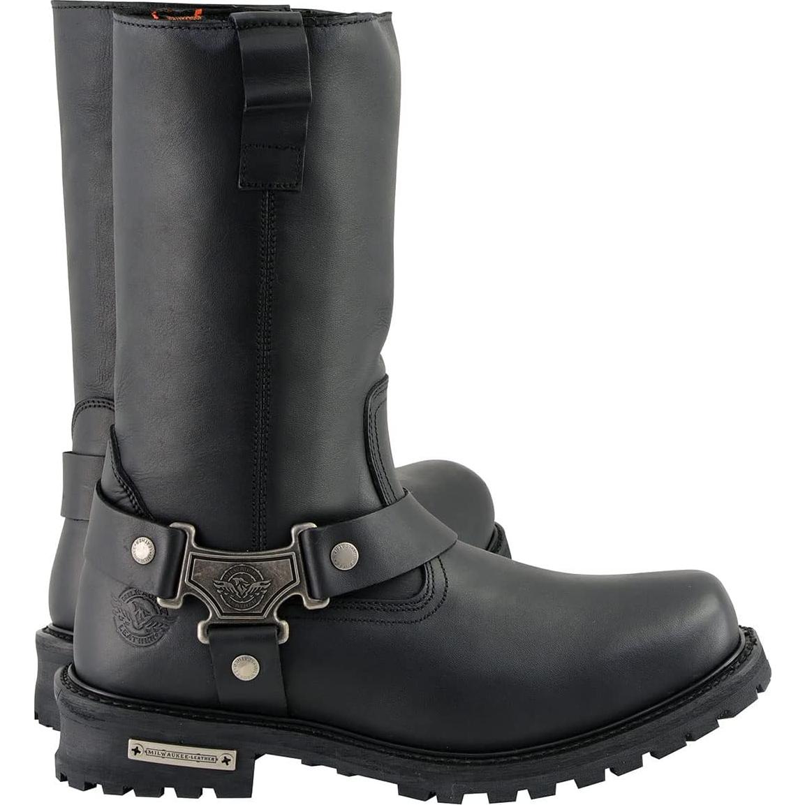 Botas de Cuero Impermeables Milwaukee Leather Hombre 11W