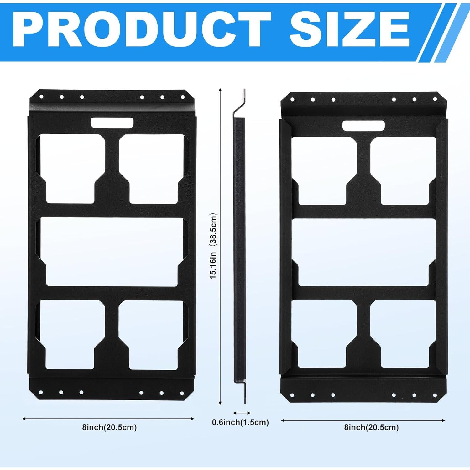 Placa de Montaje Milwaukee Packout - Acero de Aluminio 39x25cm