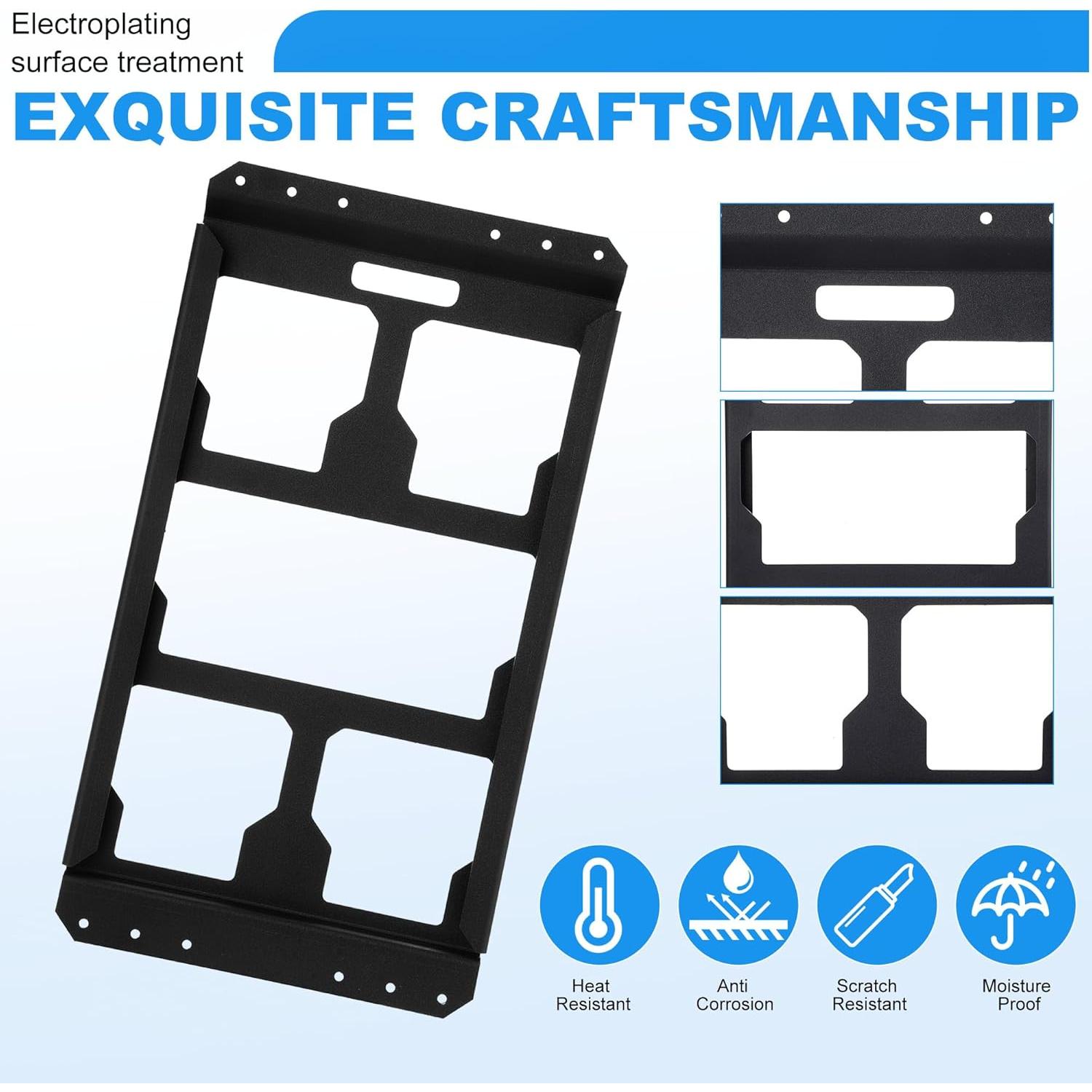 Placa de Montaje Milwaukee Packout - Acero de Aluminio 39x25cm