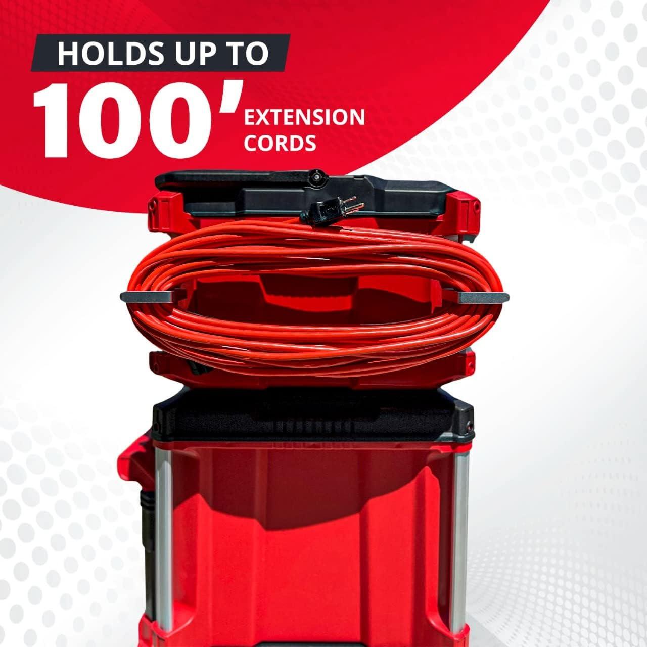 Soporte para Cables de Extensión Milwaukee Packout - Aluminio 2 Piezas