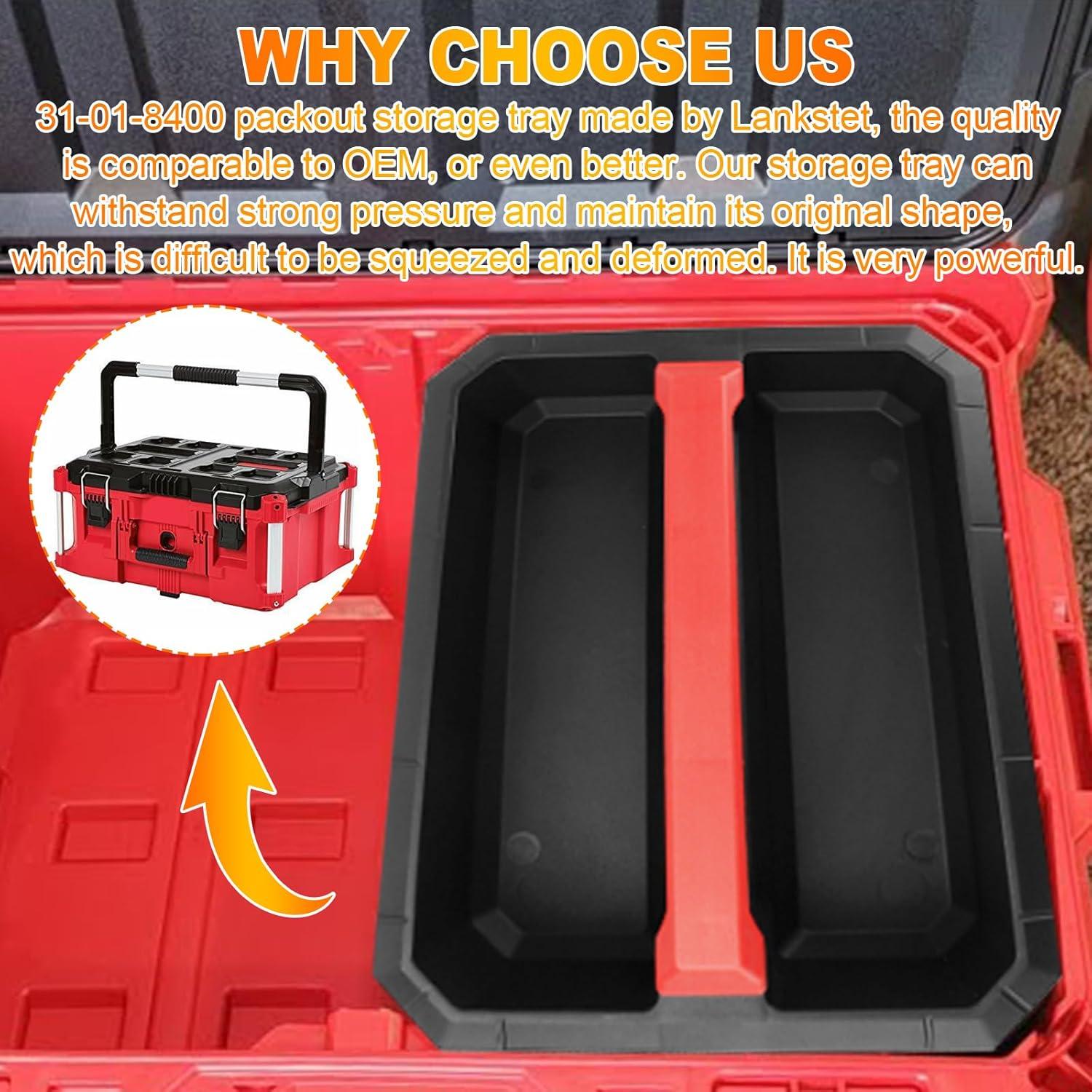 Bandeja de Almacenamiento Packout LanKstet 31-01-8400 33.4x24.7cm