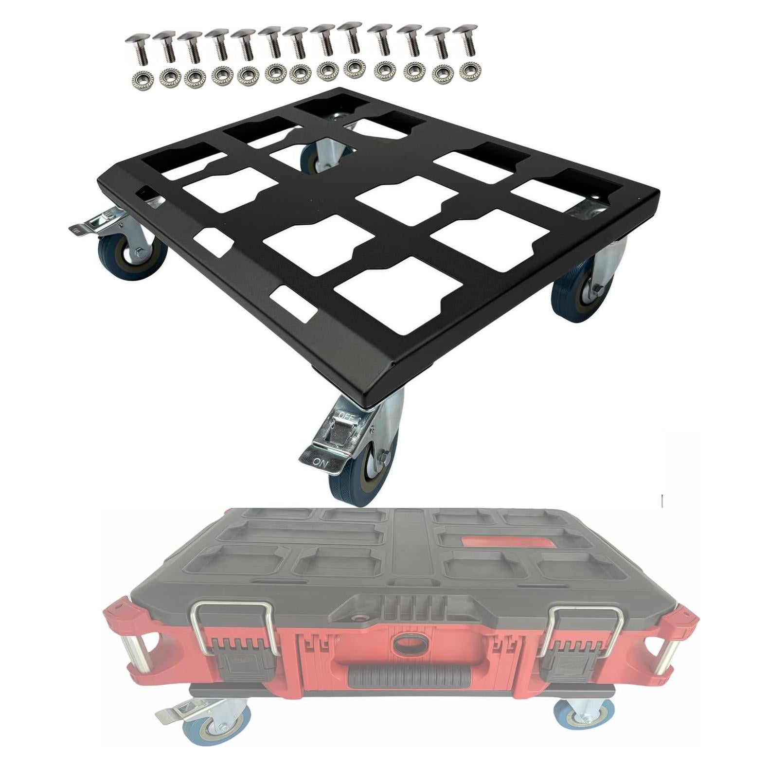 Carro Dolly de Herramientas NyVoozy para Milwaukee Packout 136kg