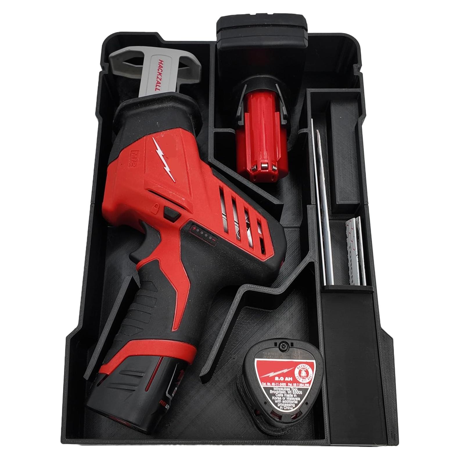Forro Organizador Packout para Sierra Recíproca Milwaukee M12