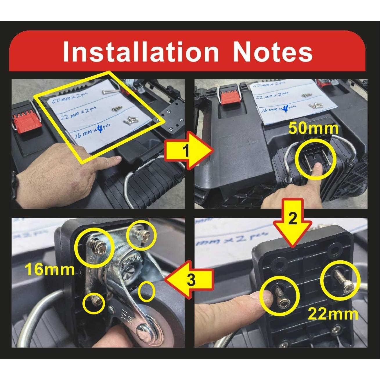 Ruedas para Carretilla Milwaukee 48-22-8426 - Alta Calidad
