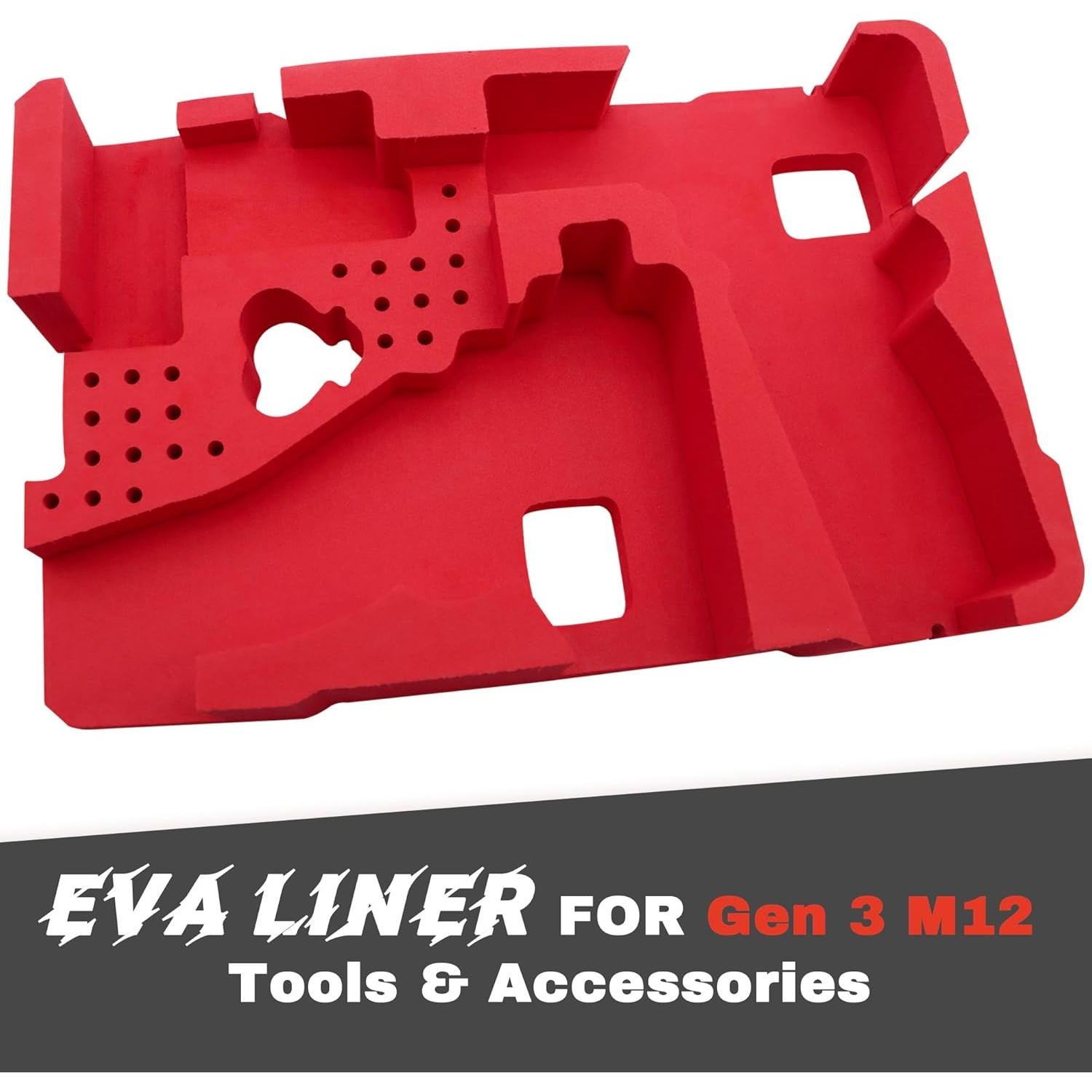 Forro EVA Organizador Packout Milwaukee 48-22-8435 Rojo