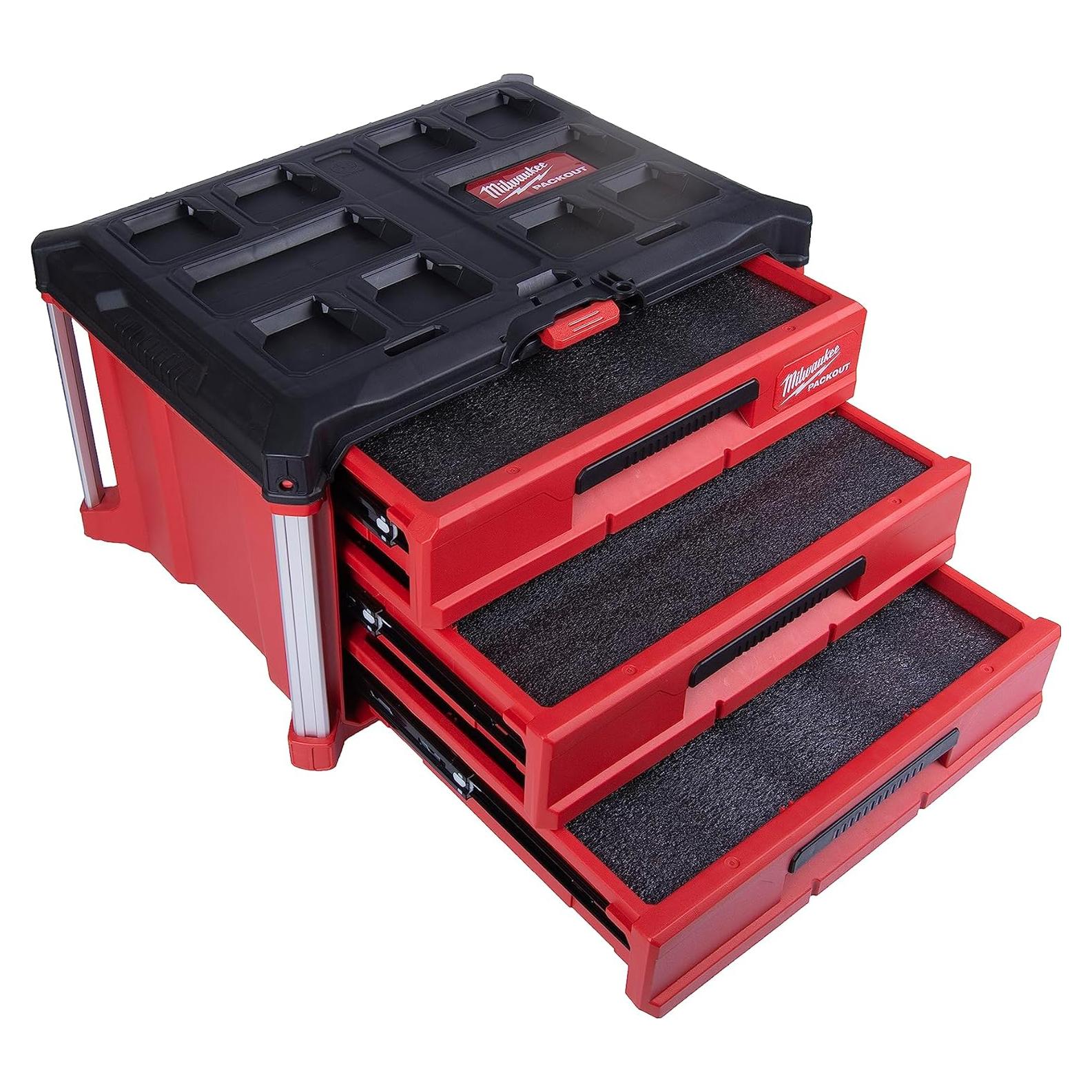 Inserts de Espuma Económica 3 Piezas para Milwaukee Packout