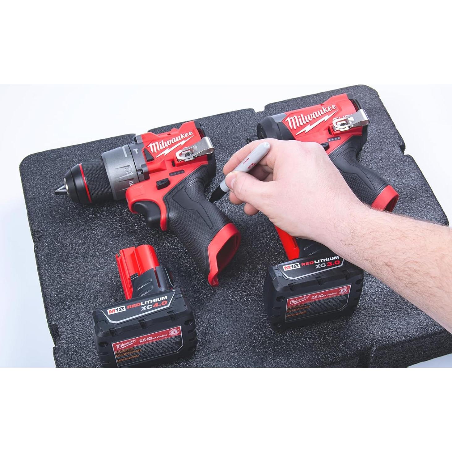 Inserts de Espuma Económica 3 Piezas para Milwaukee Packout