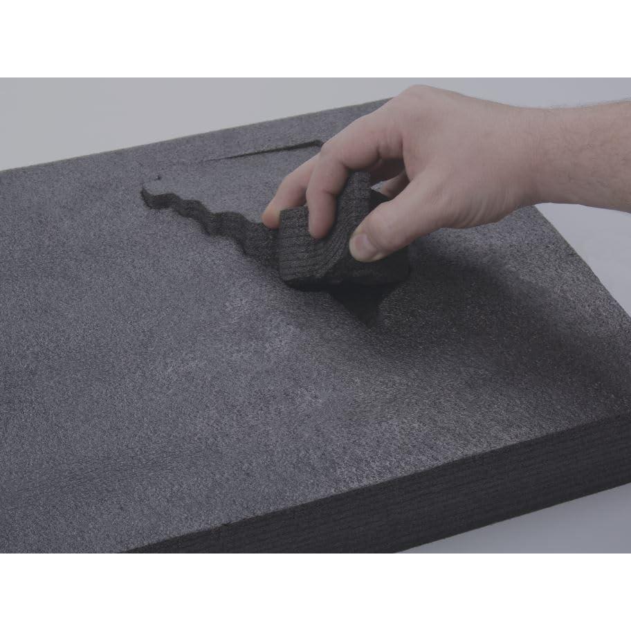 Inserts de Espuma Económica 3 Piezas para Milwaukee Packout