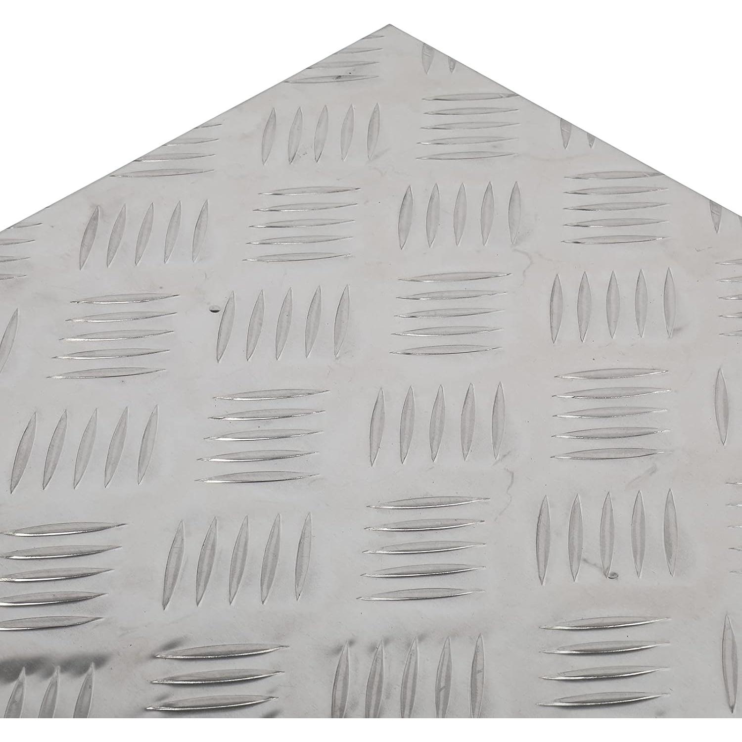 Caja de Herramientas de Aluminio MOTORHOT 127x36x25 cm Plata